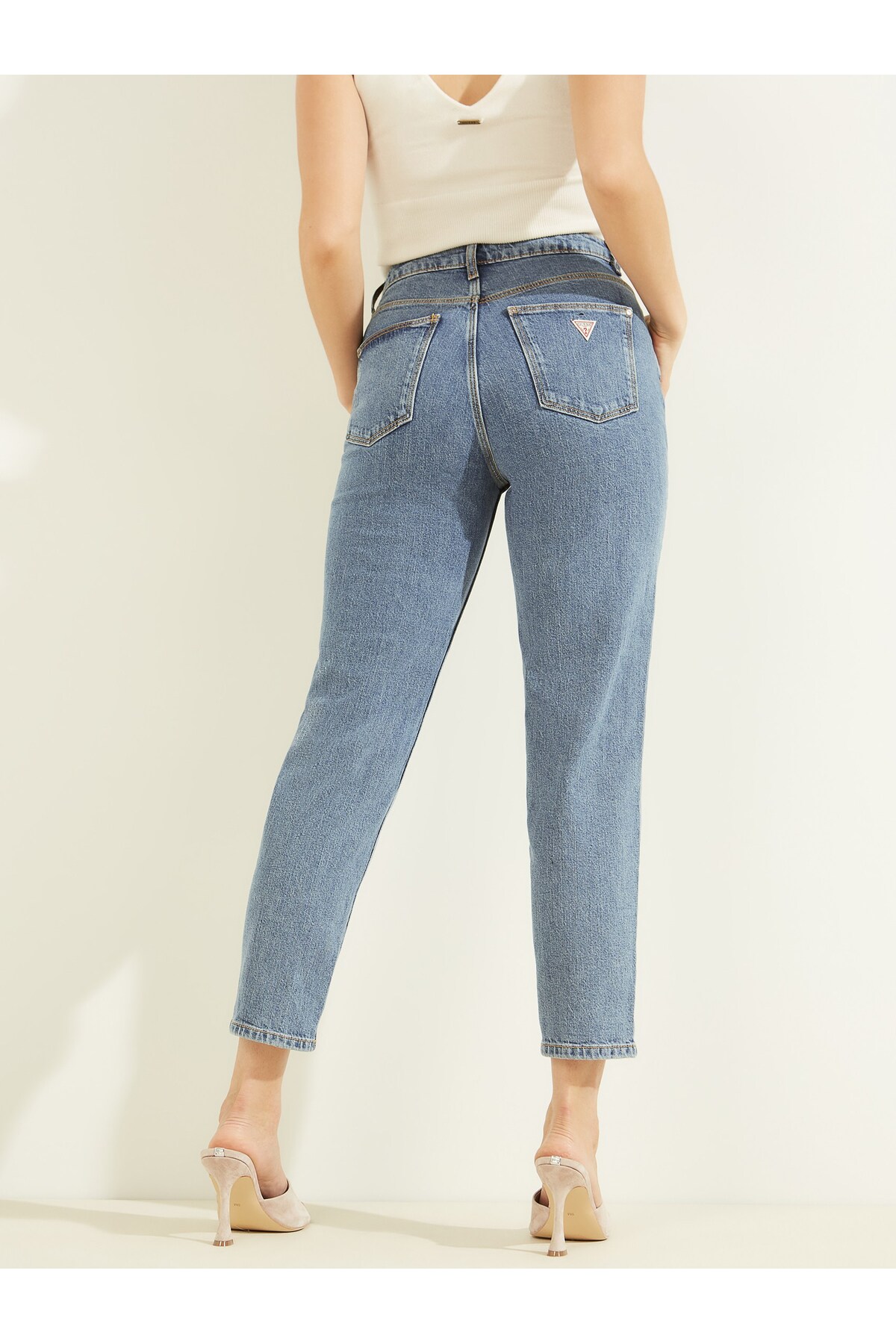 شلوار جین زنانه برند گس Guess اصل 828335 - تصویر 4