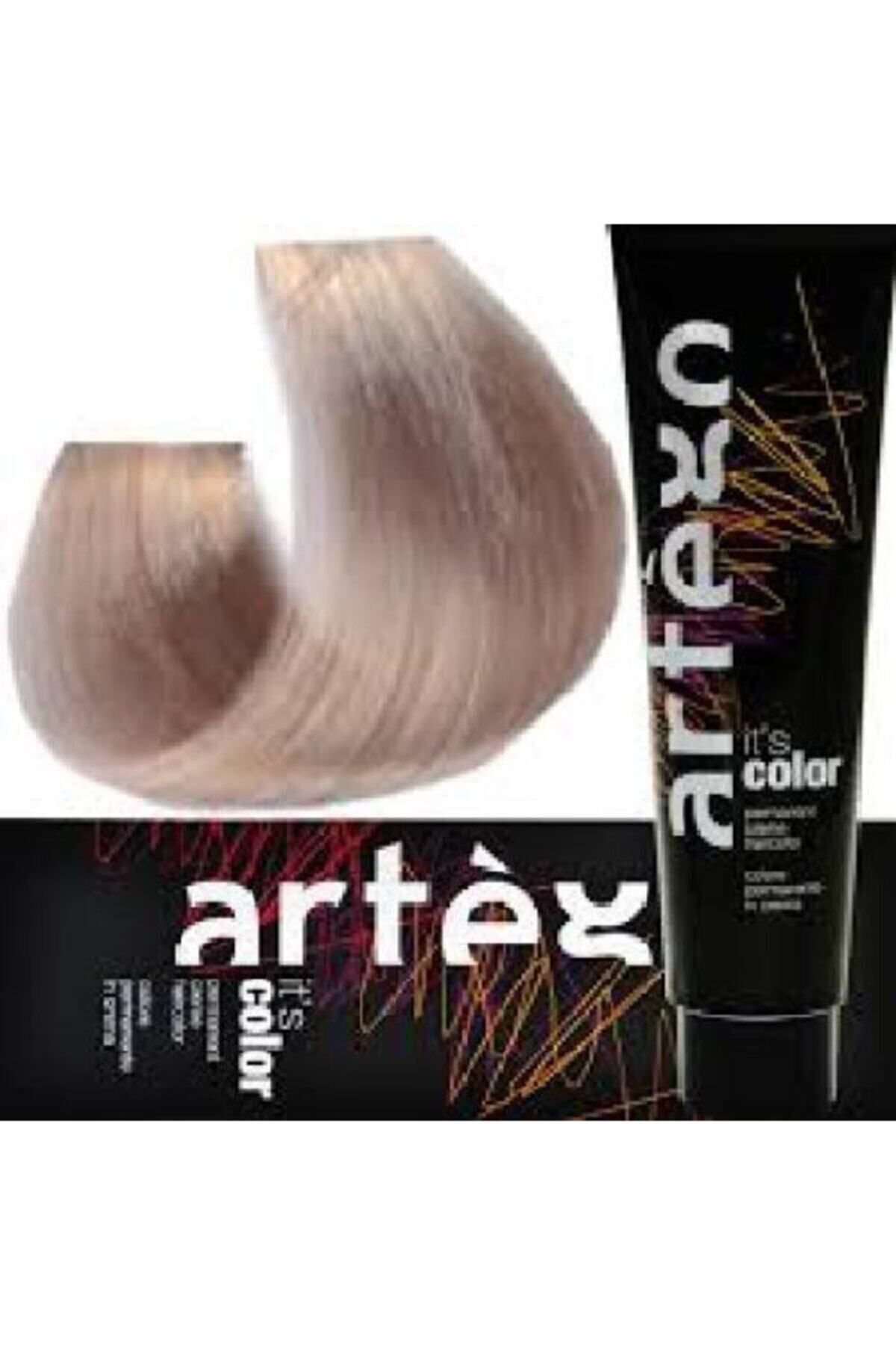 رنگ موی حرفه ای It S Color 150 ml 9.1 9 A بلوند خاکستری روشن Artego