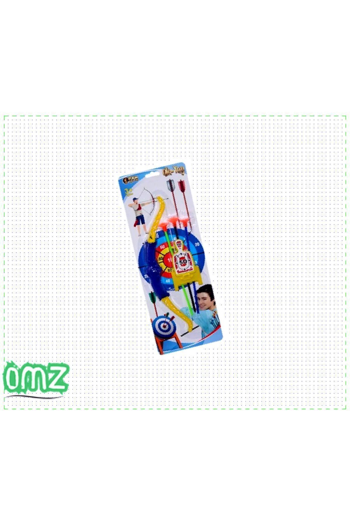 OMZ E3051 Kartela Ok Yay Set -can  Kız Erkek Cocuk Egitici Montessori Oyuncaklar Naturel fotoğrafı 3 (önizleme)