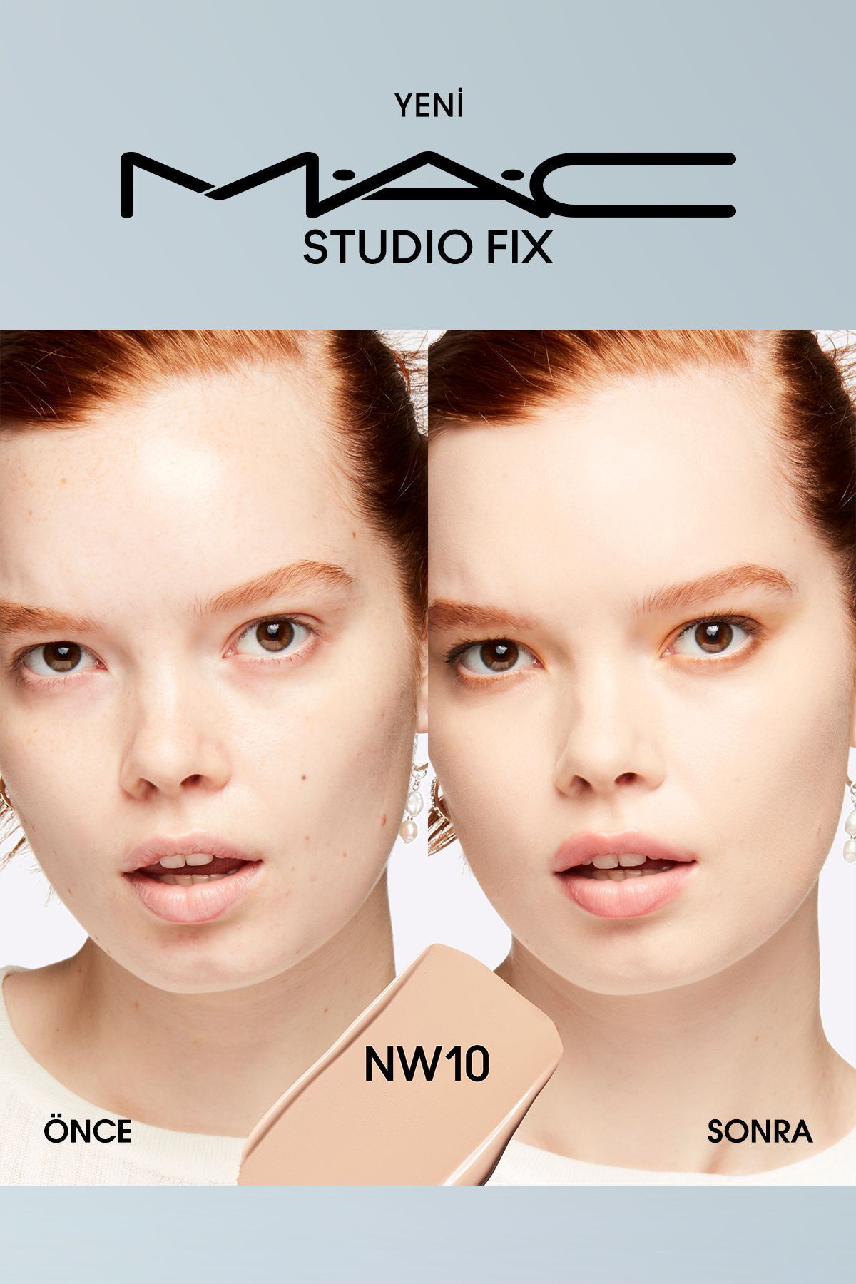 M.A.C-Studio Fix Fluid SPF 15 Matte Foundation - Renewed Formula, 30 ML, NW10 5
