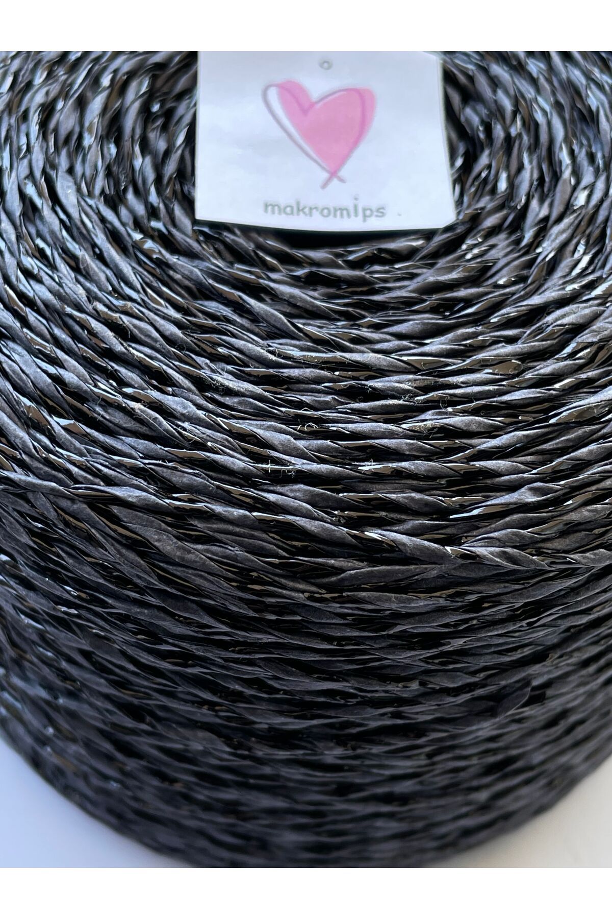 Makromİps-PREMIUM TWISTED METALLIC PAPER - GLOSSY POLYESTER BAG (250gr/420m) DECORATION PACKAGE STRING 3