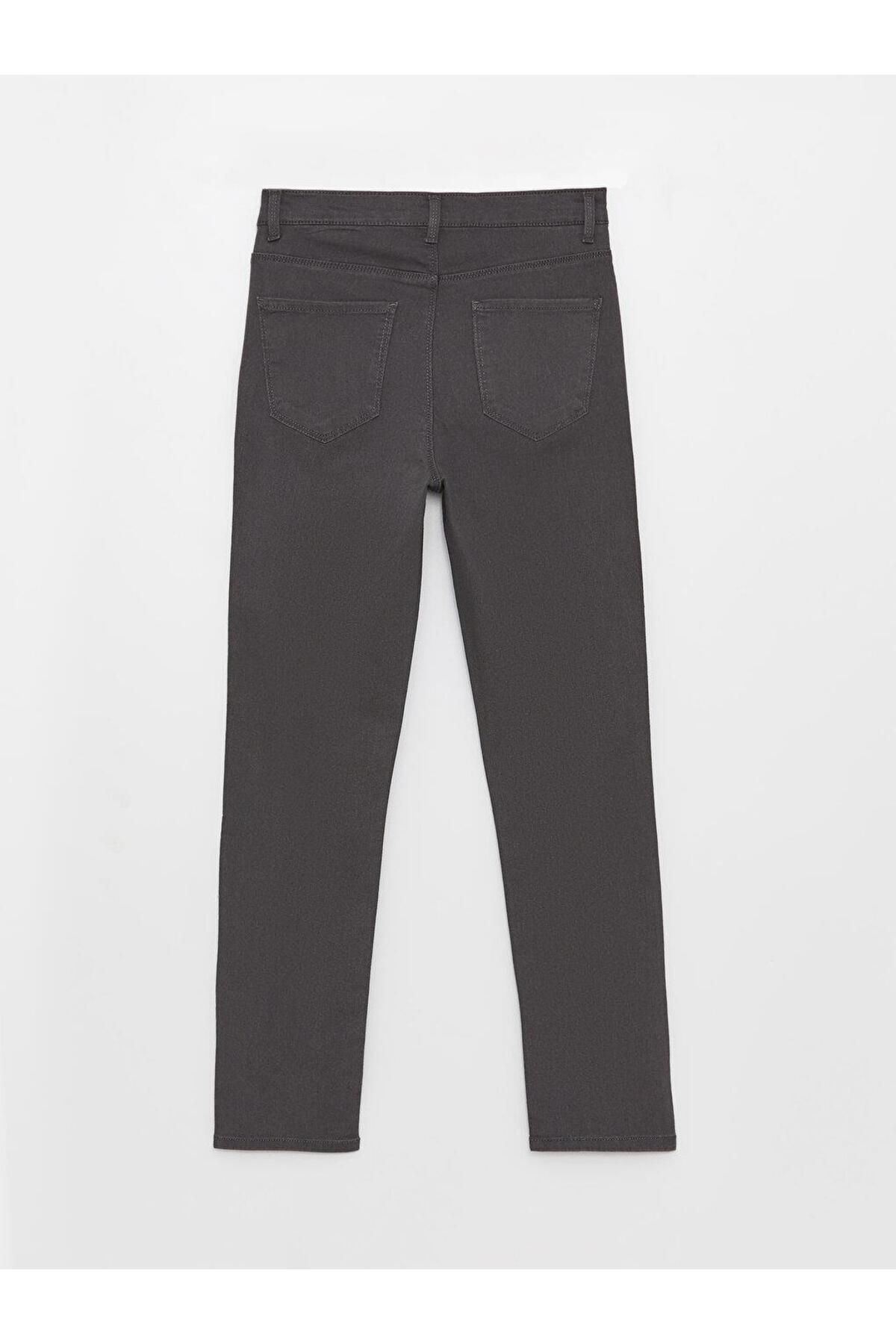 LC Waikiki-LCWAIKIKI Basic High Waist Slim Fit Women's Jean Pants 7