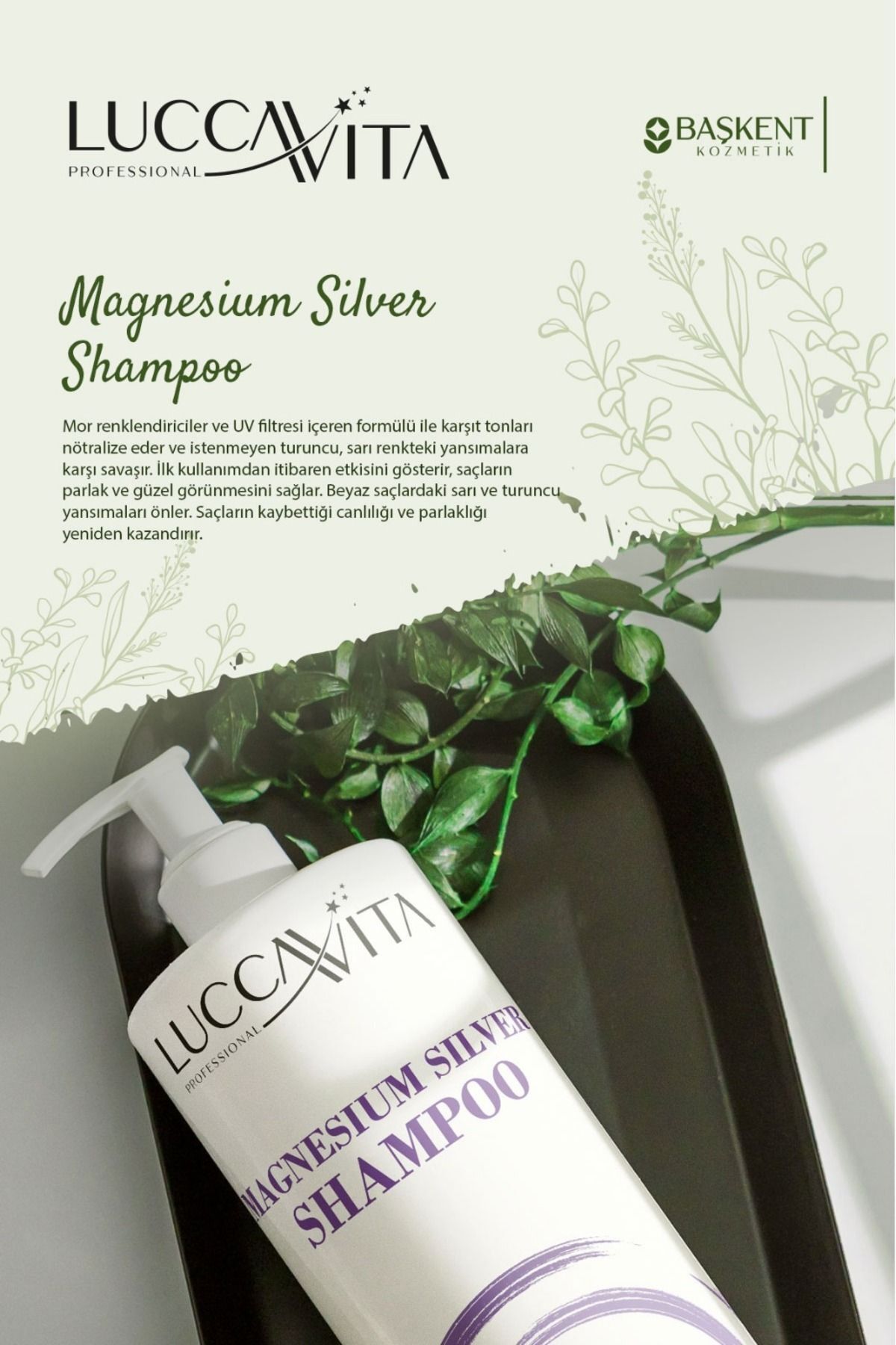 Turunculanma Karşıtı Silver Şampuan 500ml