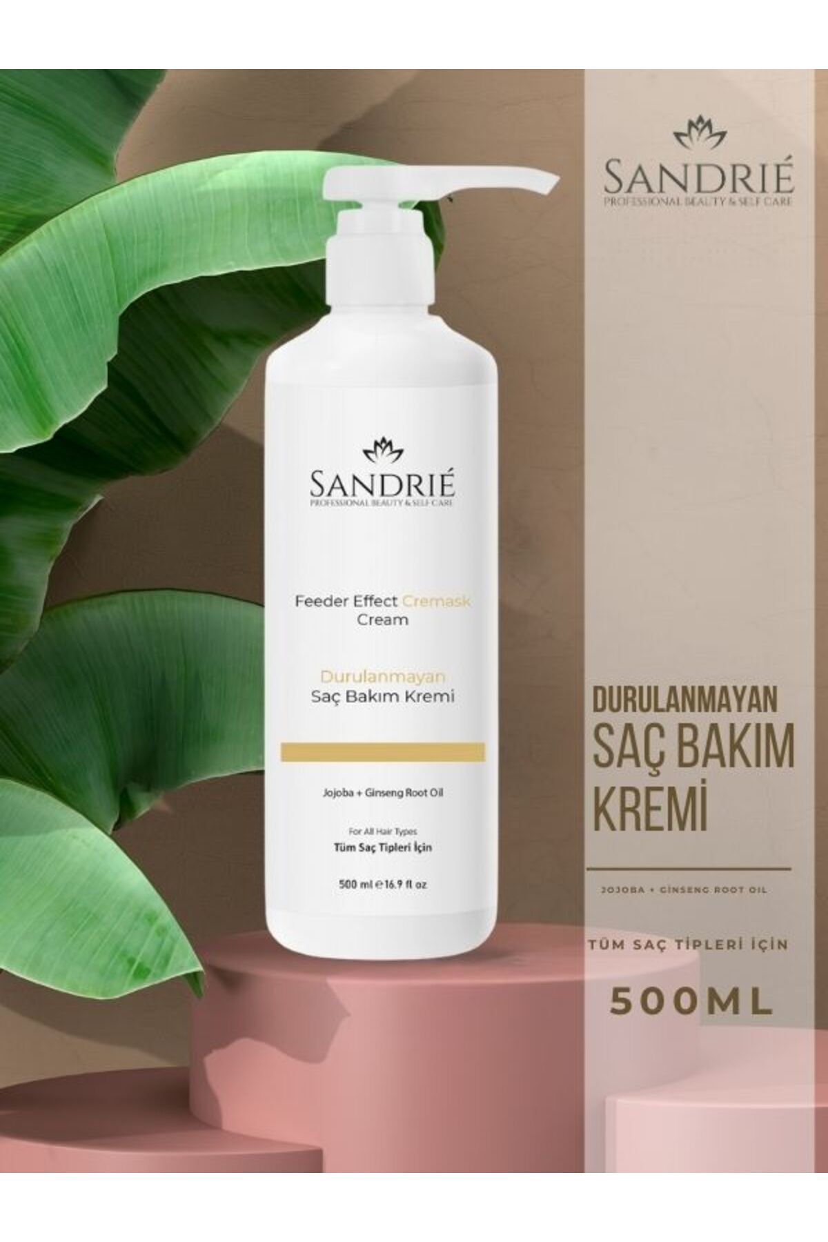Durulanmayan Saç Bakım Kremi 500 ml — TYCDD21E51DA758D00 — تصویر 3 از 3