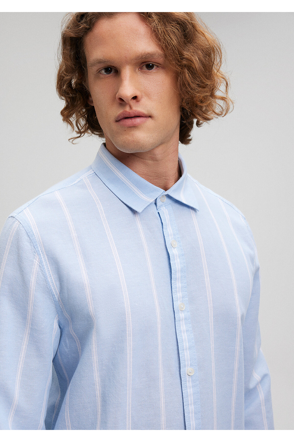 پیراهن مردانه ماوی | 210843 Mavi - Image 6