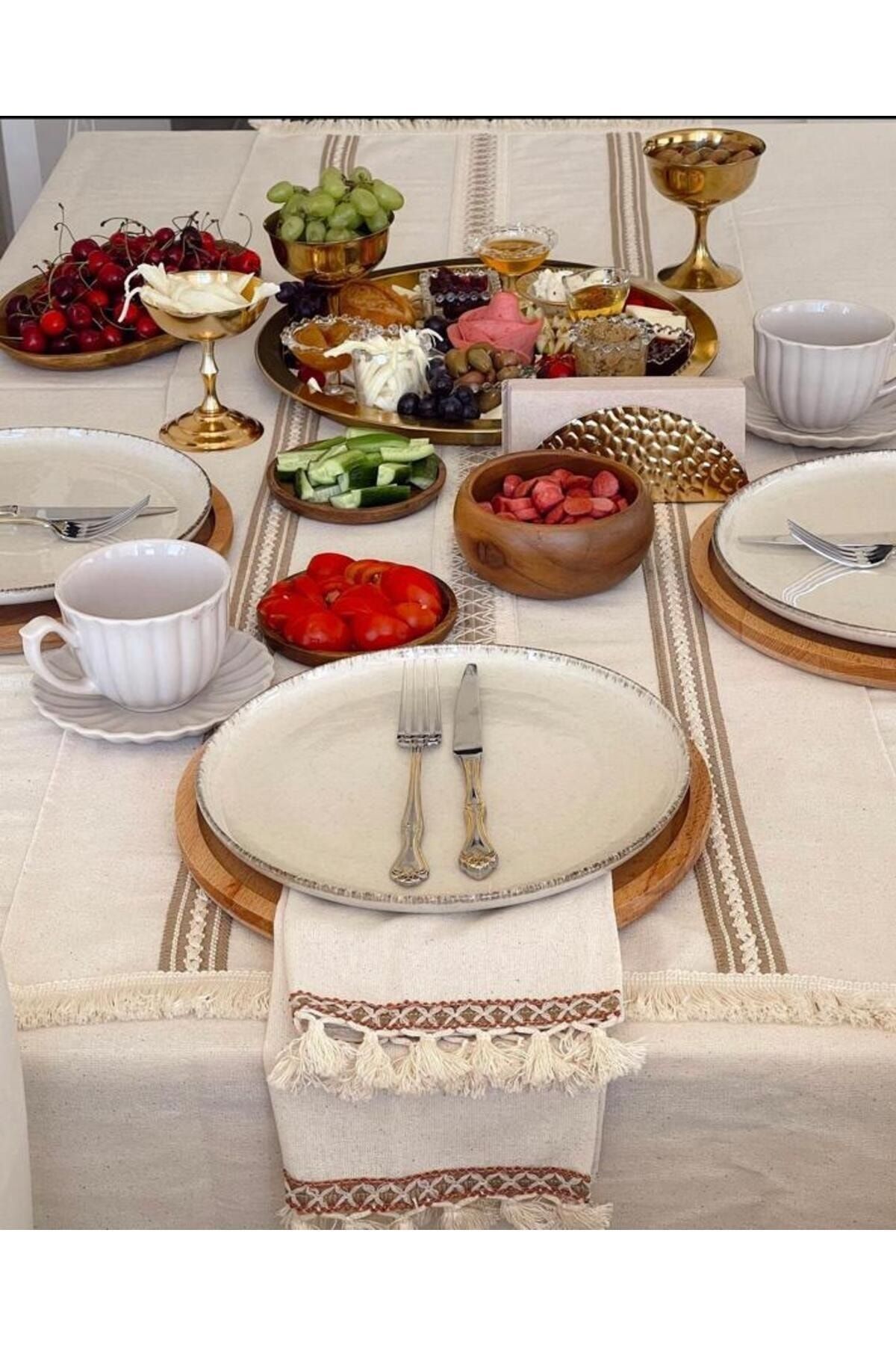 NDC HOME-12pcs Placemat Runner Set 6