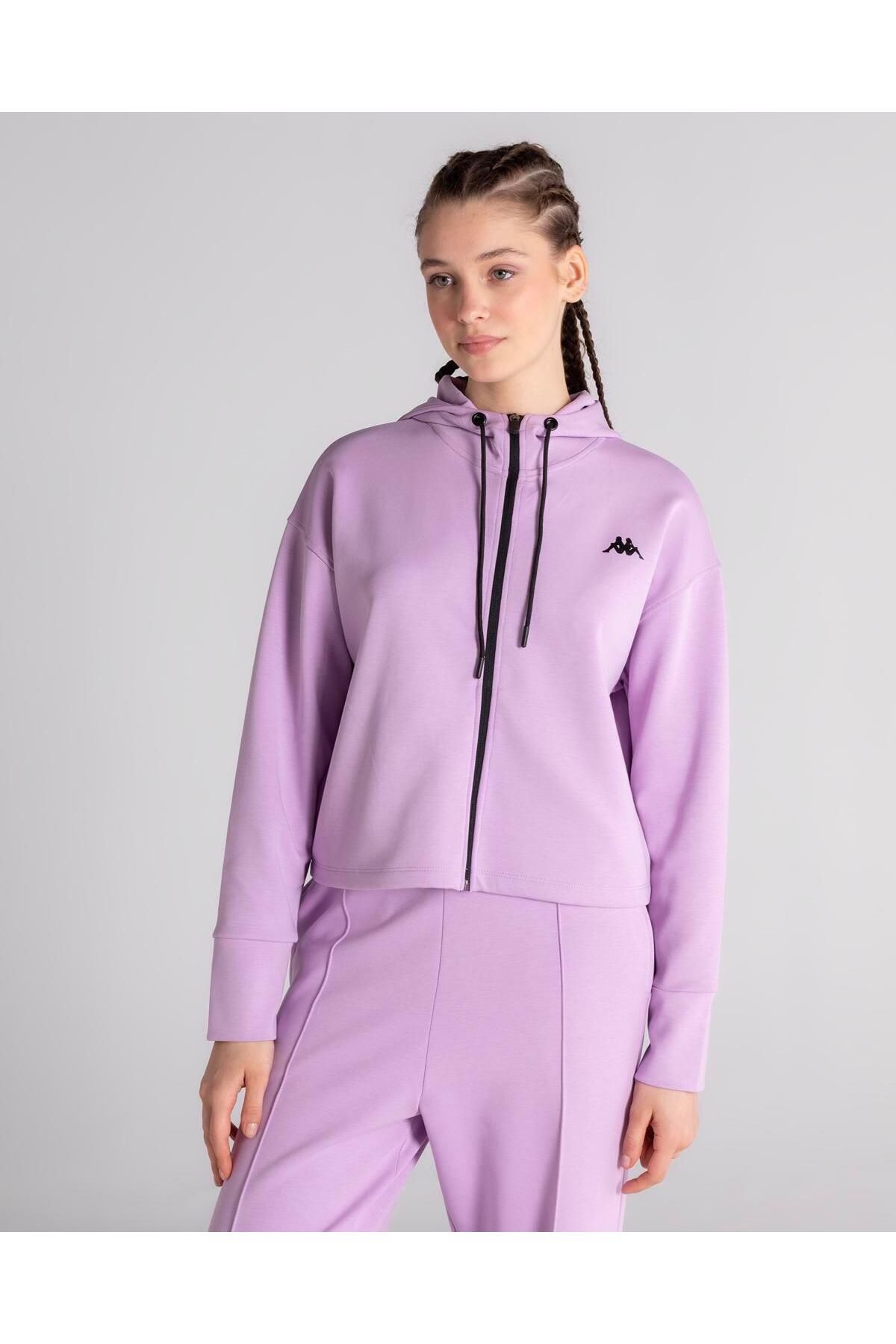 Женский спортивный костюм Kappa Authentic Rudalfie Dusty Rose стандартного кроя на молнии 331K3DW