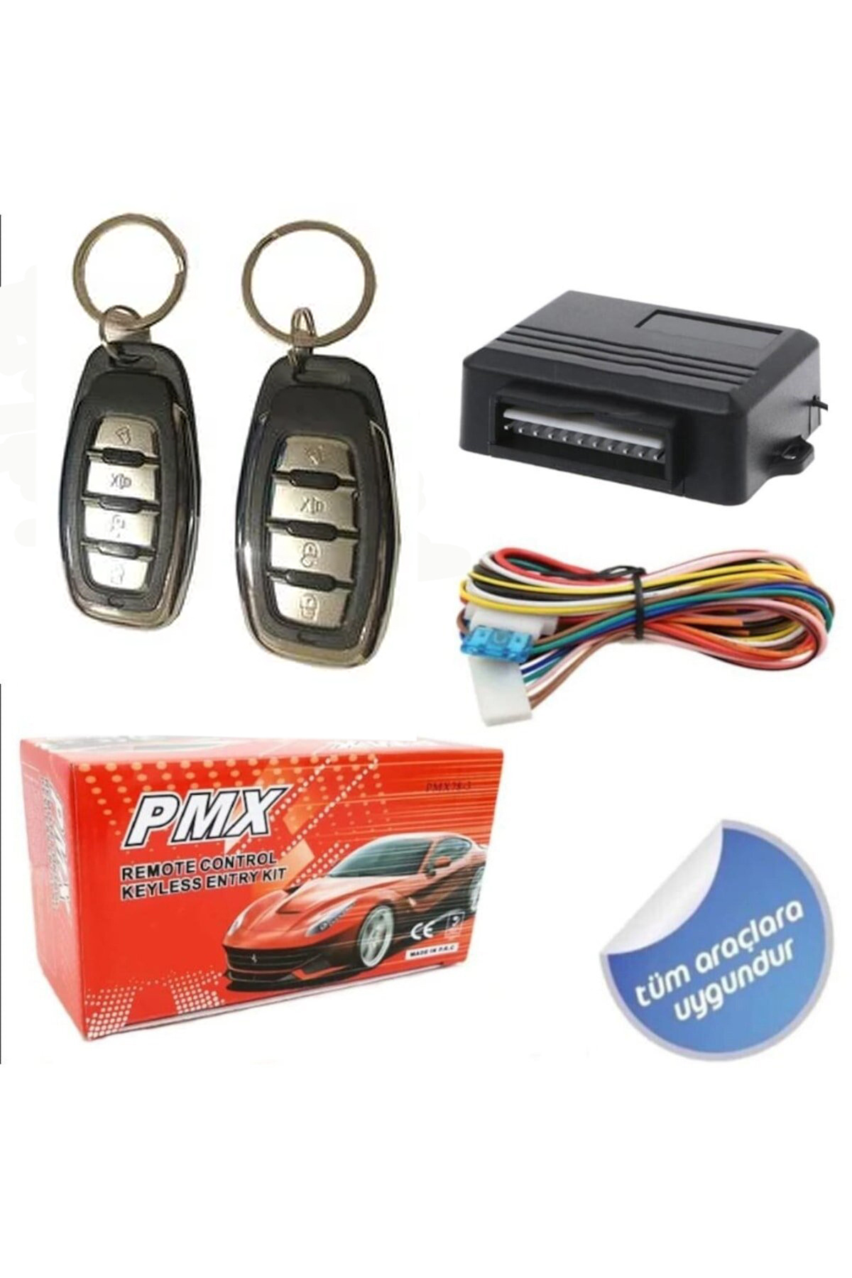 BTM OTOMOTİV PMX Merkezi Kilit Açma Kapama Kumanda Seti