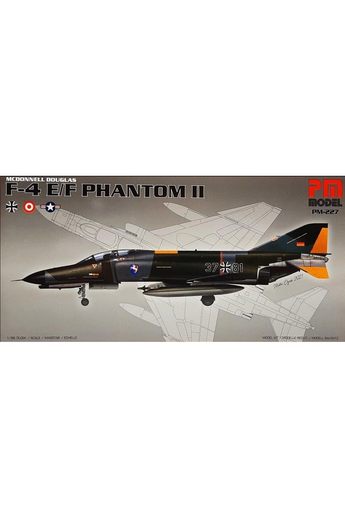 CREWTURK F-4 E/f Phantom 2 Pm Model Demonte Plastik Uçak Maket Kiti