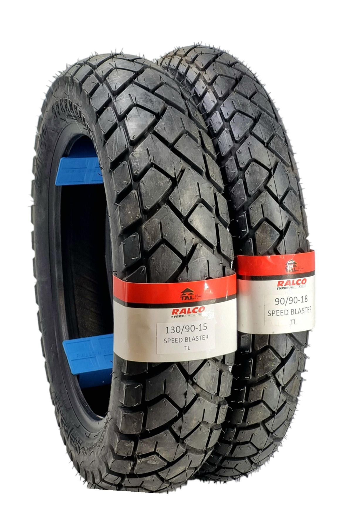 RALCO TYRES 130/90-15 VE 90/90-18 TL (TUBELESS - DUBLEKS) CHOPPER LASTİK TAKIMI SPEEDBLASTERA27
