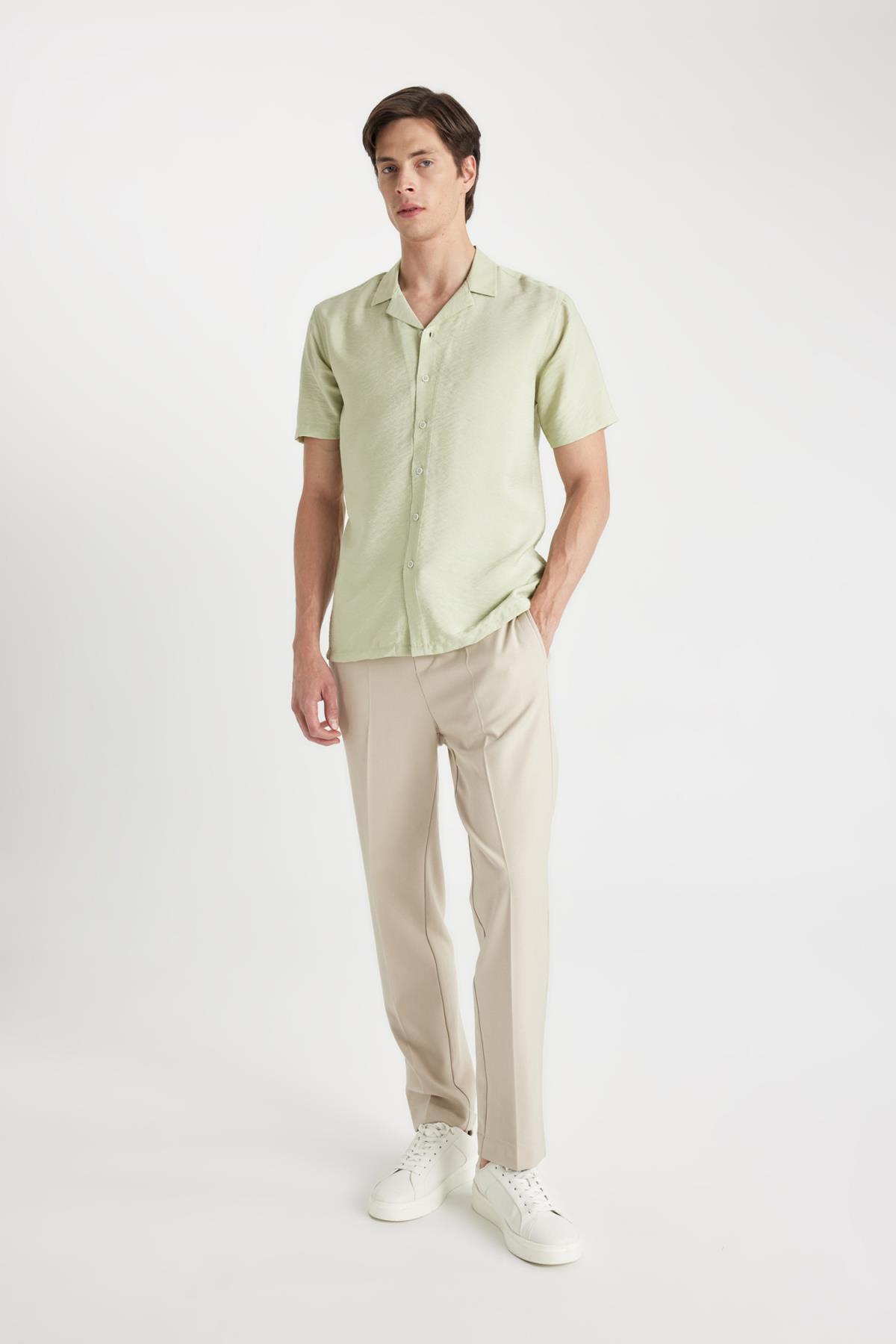 پیراهن مردانه دفاکتو | V8406AZ24SM Defacto - Image 2