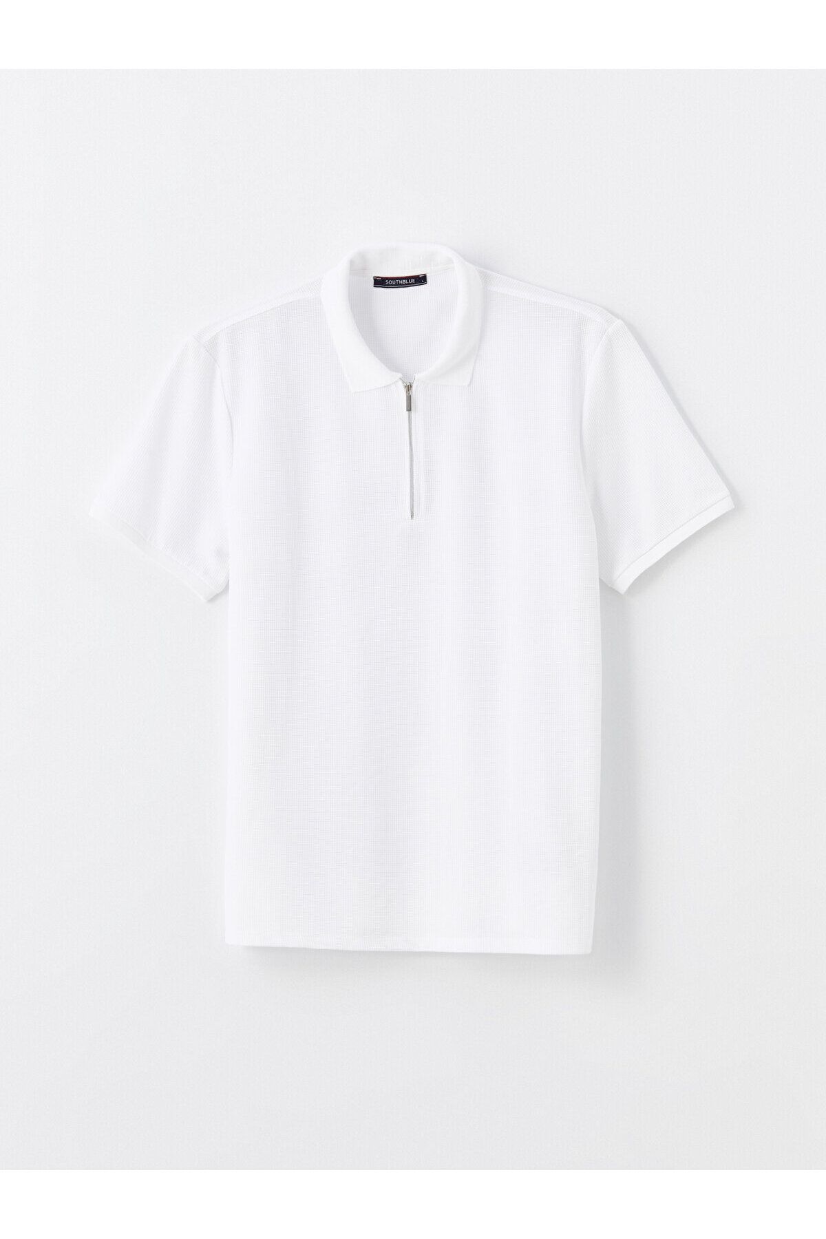 LC Waikiki Męska Koszulka Polo Z Krótkim Rękawem I Dekoltem - Lcw Mężczyzna - 2XL