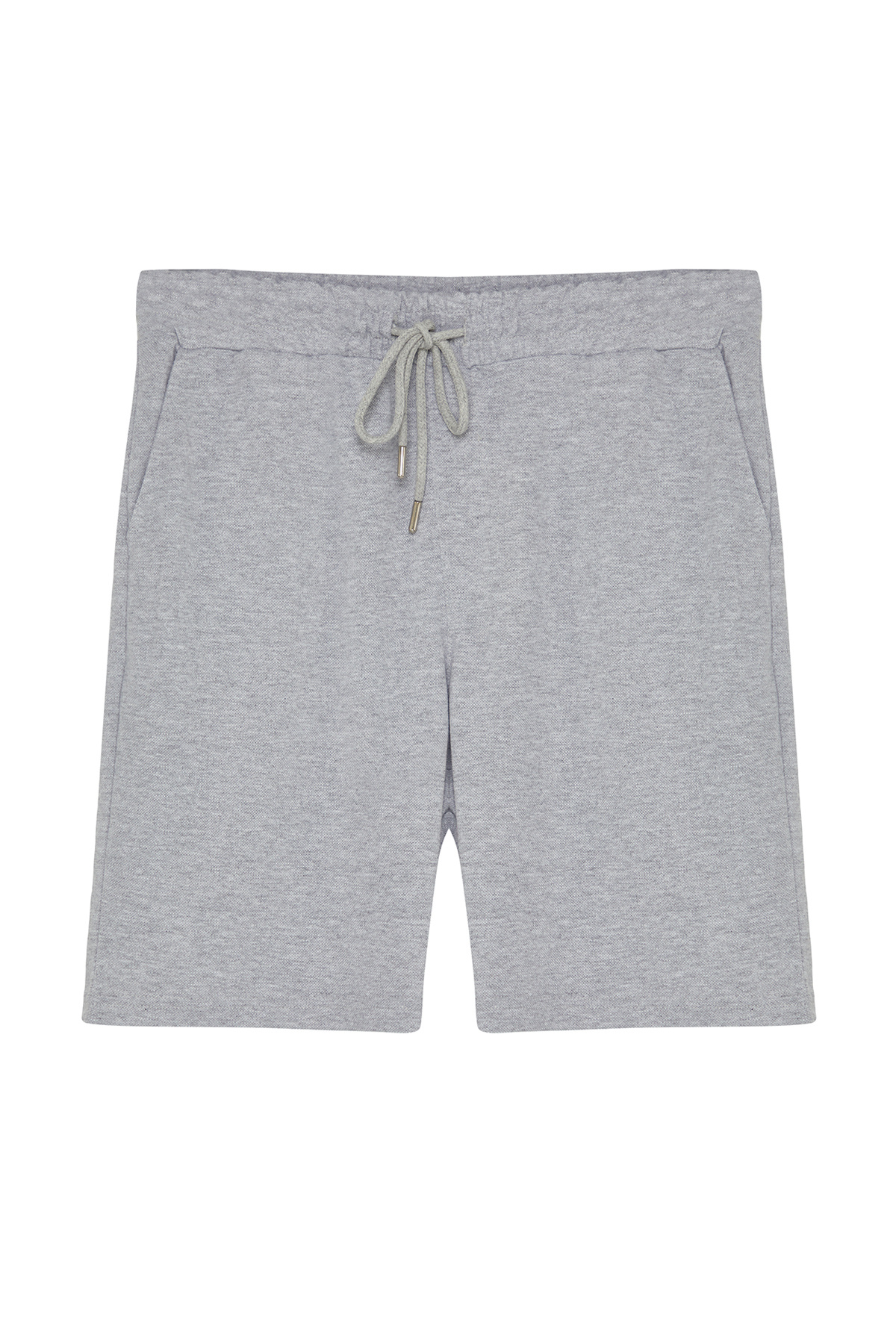 Trendyolmilla  Gri Regular/Normal Kesim Basic Şort & Bermuda TMNSS20SR0169 - Görsel 6