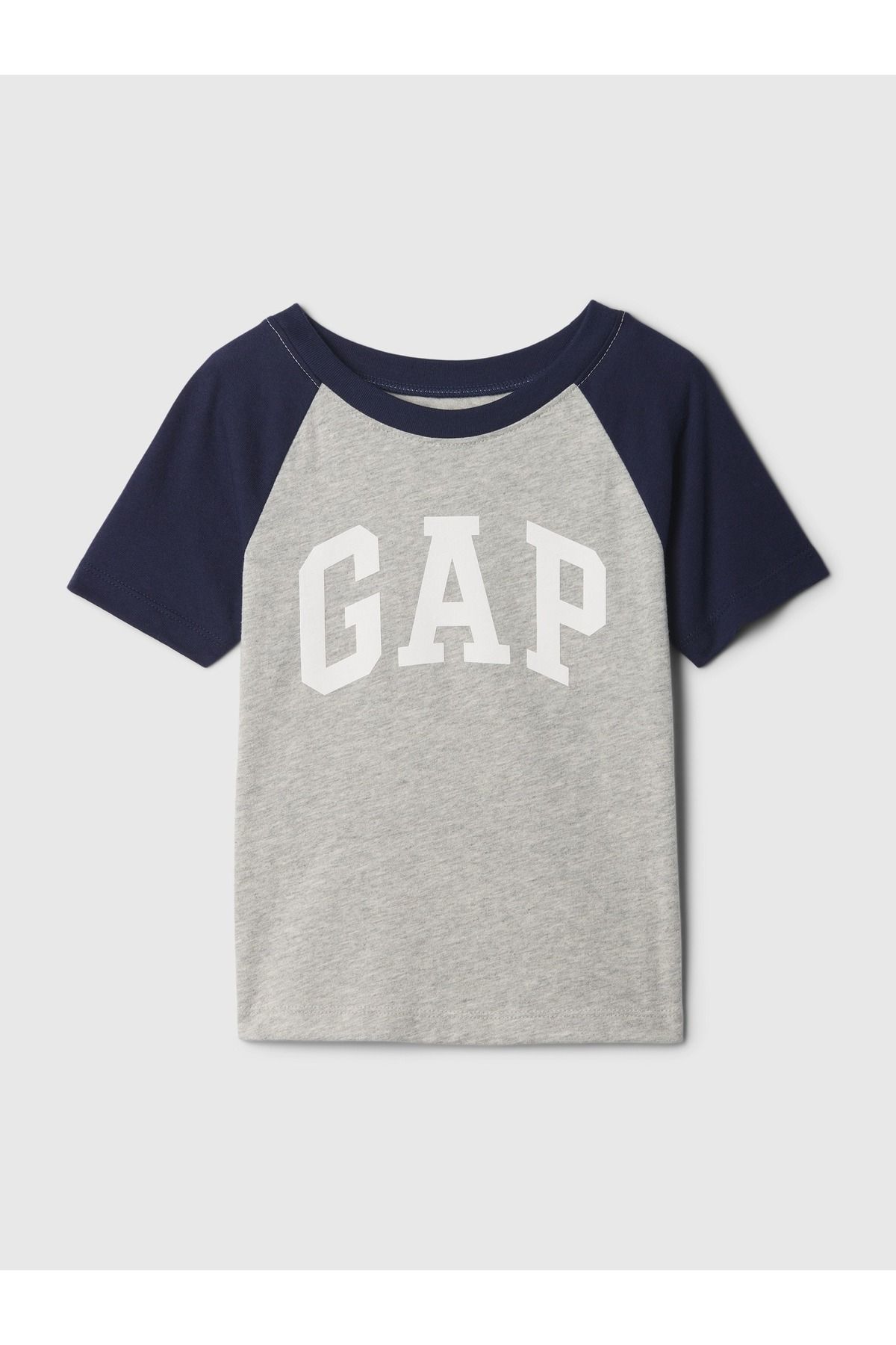 GAP Baby Boy Серая футболка с логотипом Gap 410110