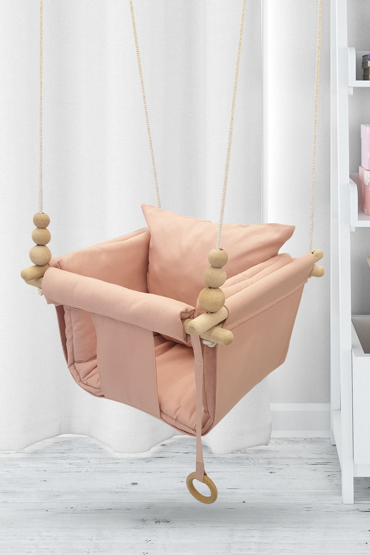 Astariaart Dream Swing Pudra Pembe Bebek Çocuk Salıncak fotoğrafı 2 (önizleme)