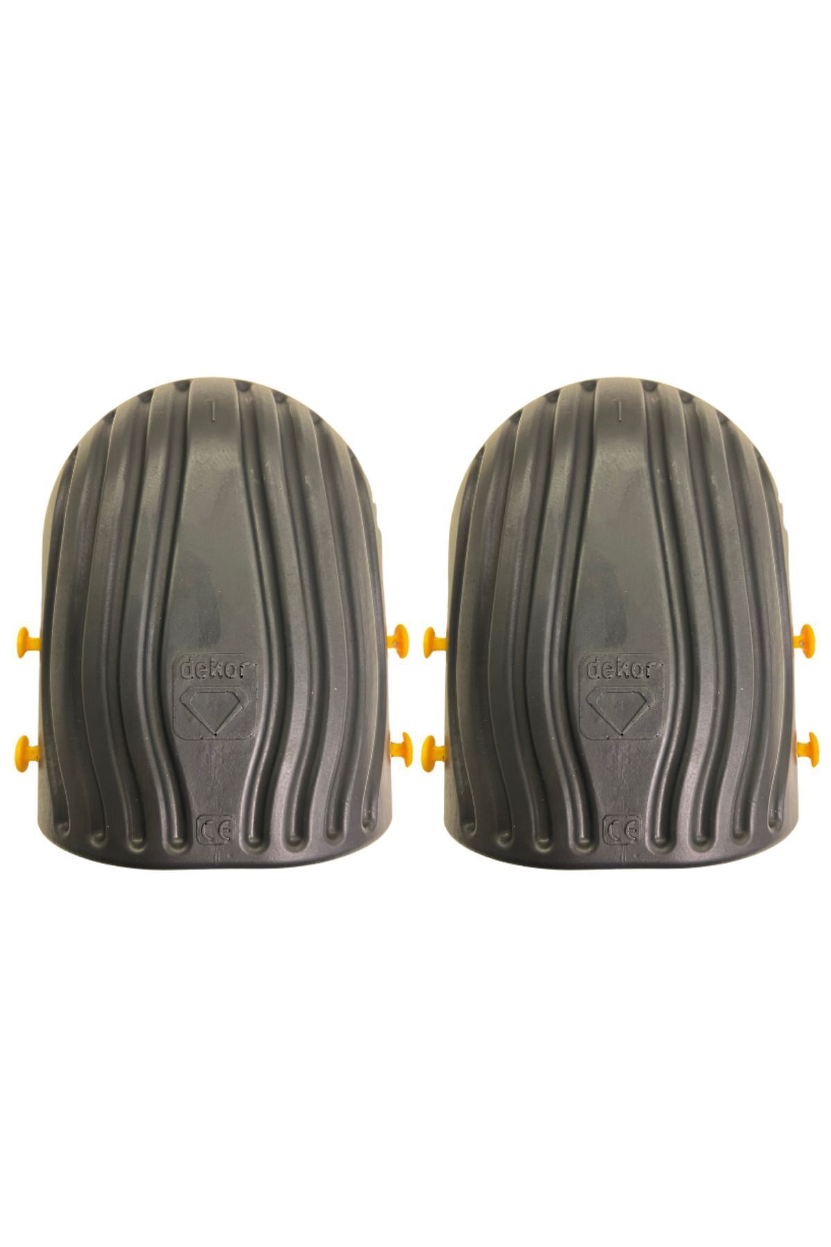  زانوبند پلی اورتان حسن دکور مشکی ۲ عددی