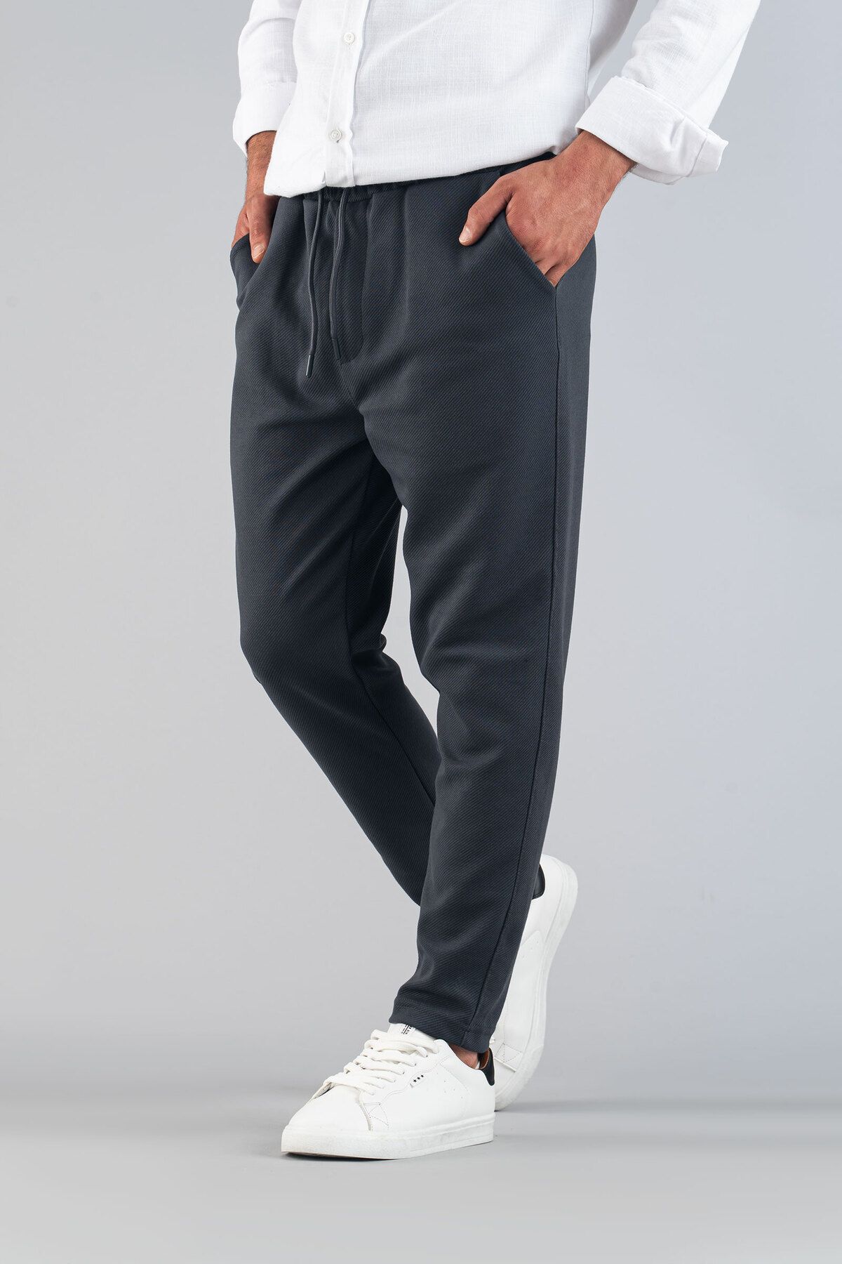 bombe-Мъжки панталон Slim Fit Jogger - Гъвкав, ликра, панталон с еластична талия 7
