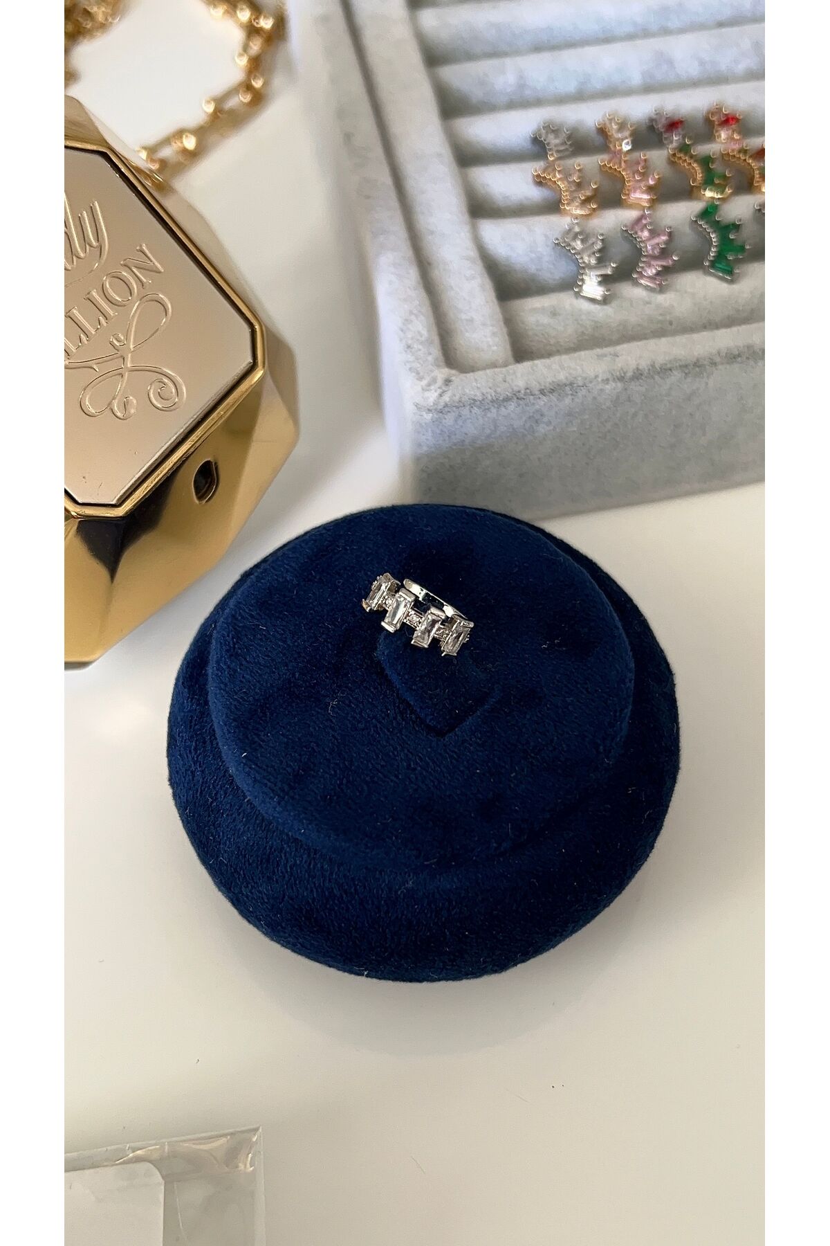 Vip Seri Gümüş Zirkon Taşlı Kıkırdak Küpe (Earcuff)