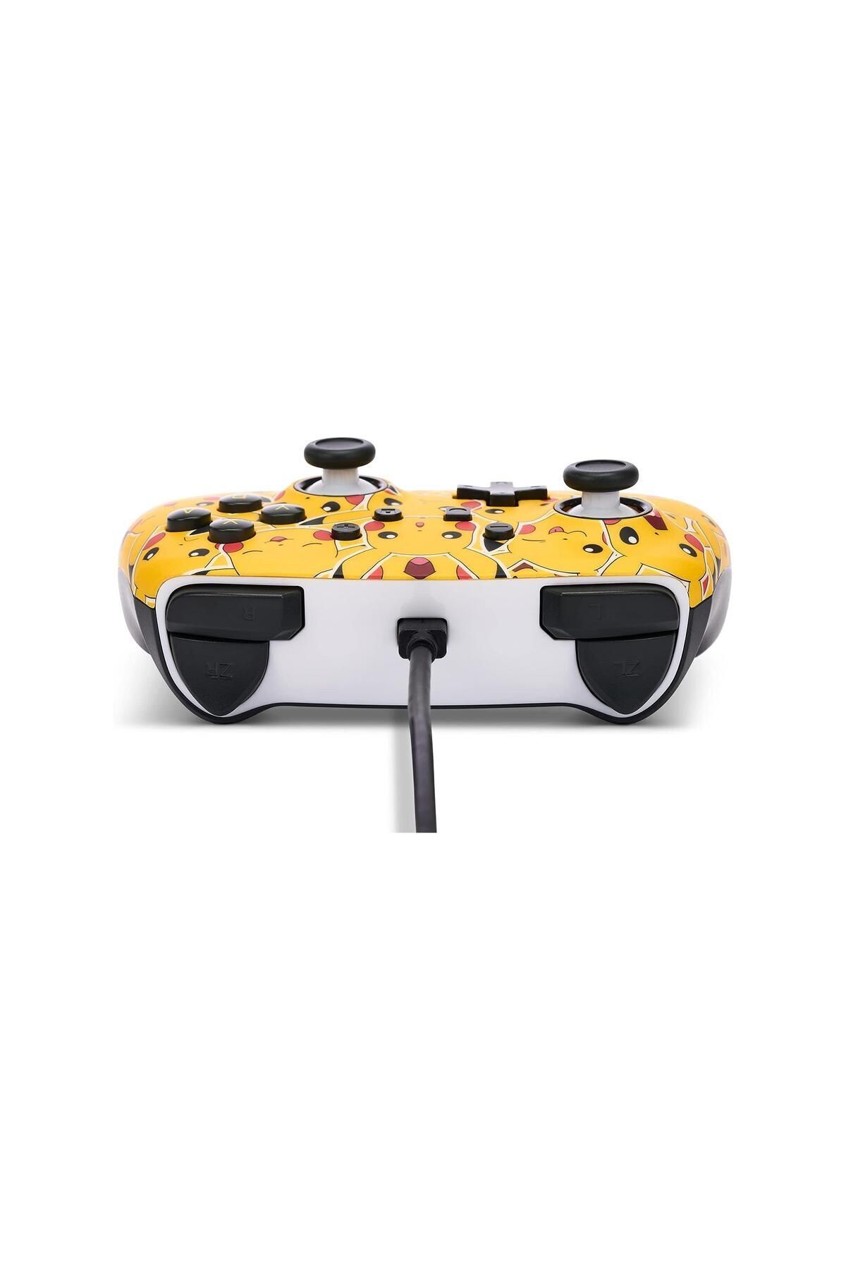Powera-Licensed Pikachu Moods with Nintendo Switch Wired Game Handle 3