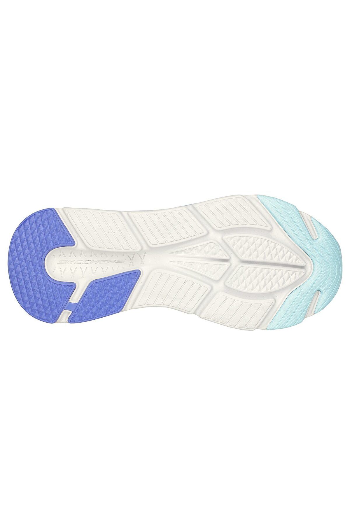 کفش پیاده روی آبی زنانه کوسن های حداکثر اورجینال Skechers