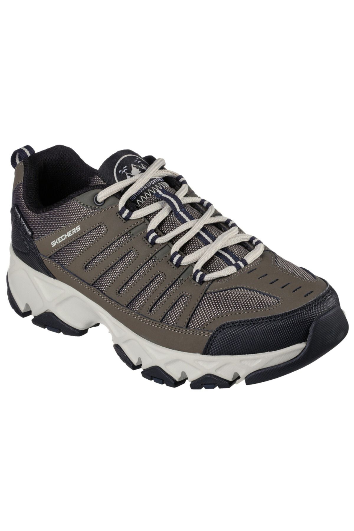Skechers CROSSBAR STILHOLT ERKEK SPOR AYAKKABI 51887EWW 51887EWW BRN Erkek Spor Outdoor