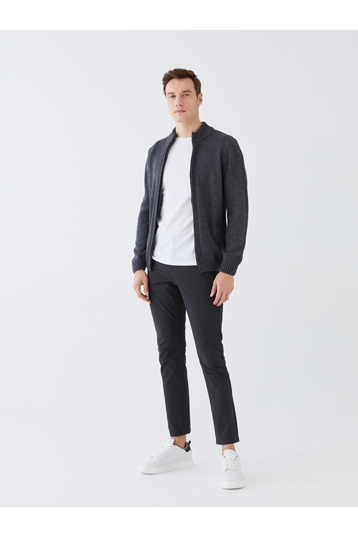 شلوار چینی مردانه LCWAIKIKI Classic Slim Fit Gabardine LC Waikiki