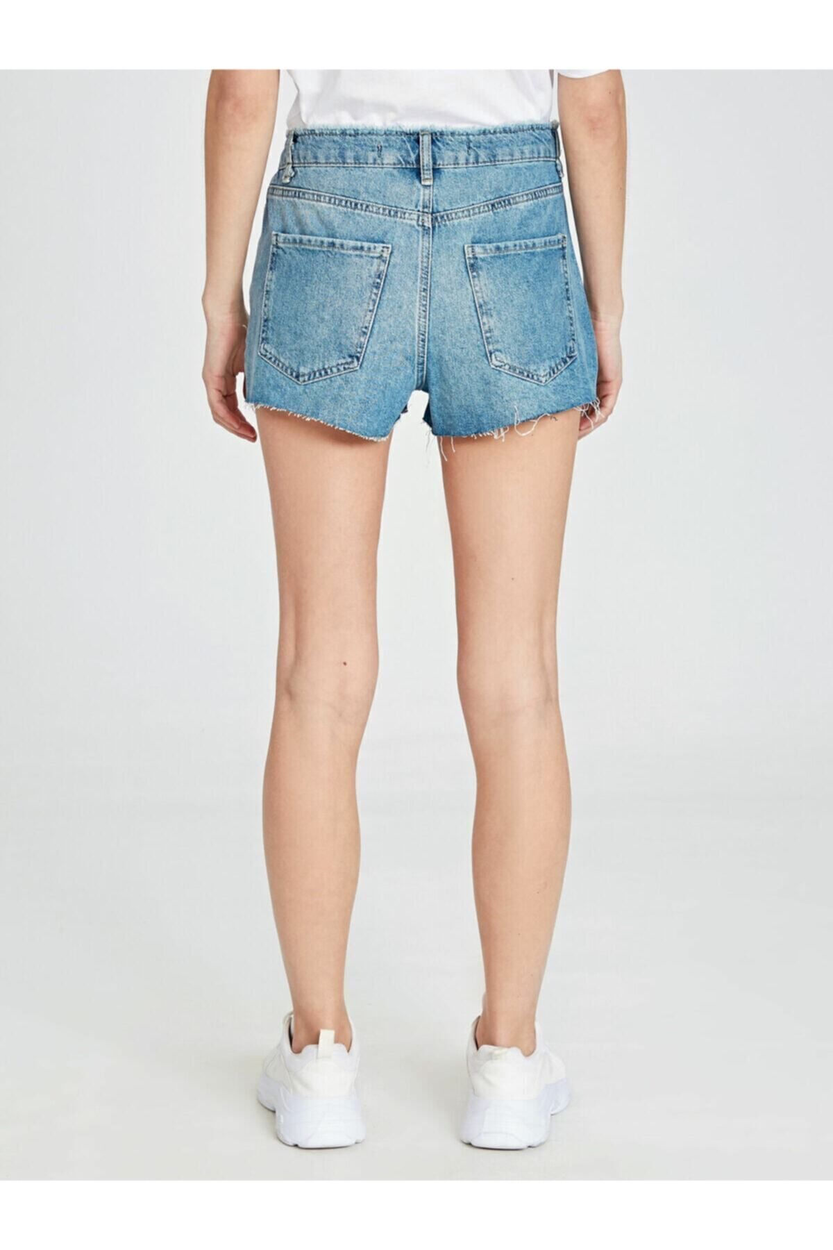 LC Waikiki-Lcw Casual Jean σορτς 3