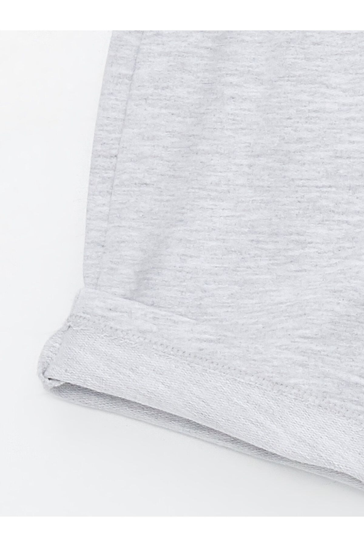 LC Waikiki Bisiklet Yaka Baskılı Erkek Bebek Tişört ve Şort 2'li Takım fotoğrafı 6 (önizleme)