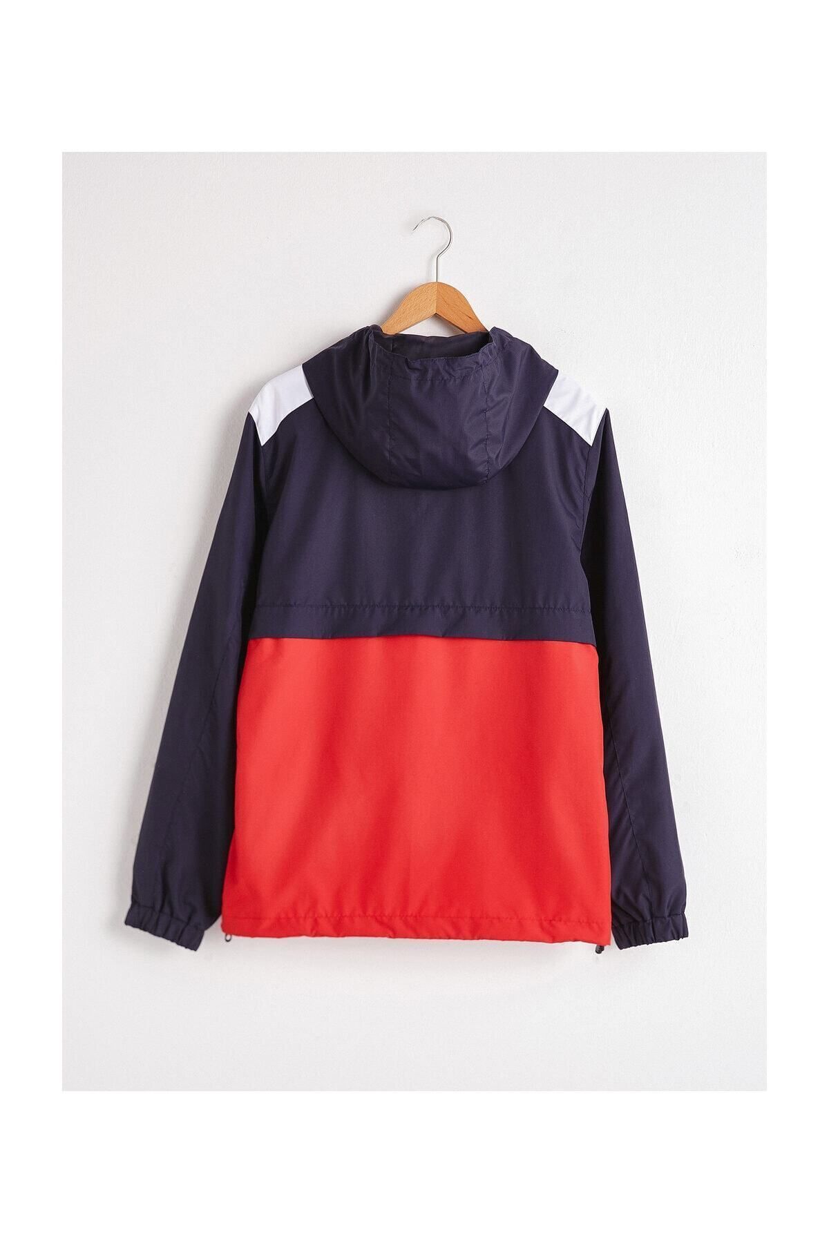 کاپشن مردانه قرمز ال سی وایکیکی | S10347Z8 اورجینال - تصویر 2