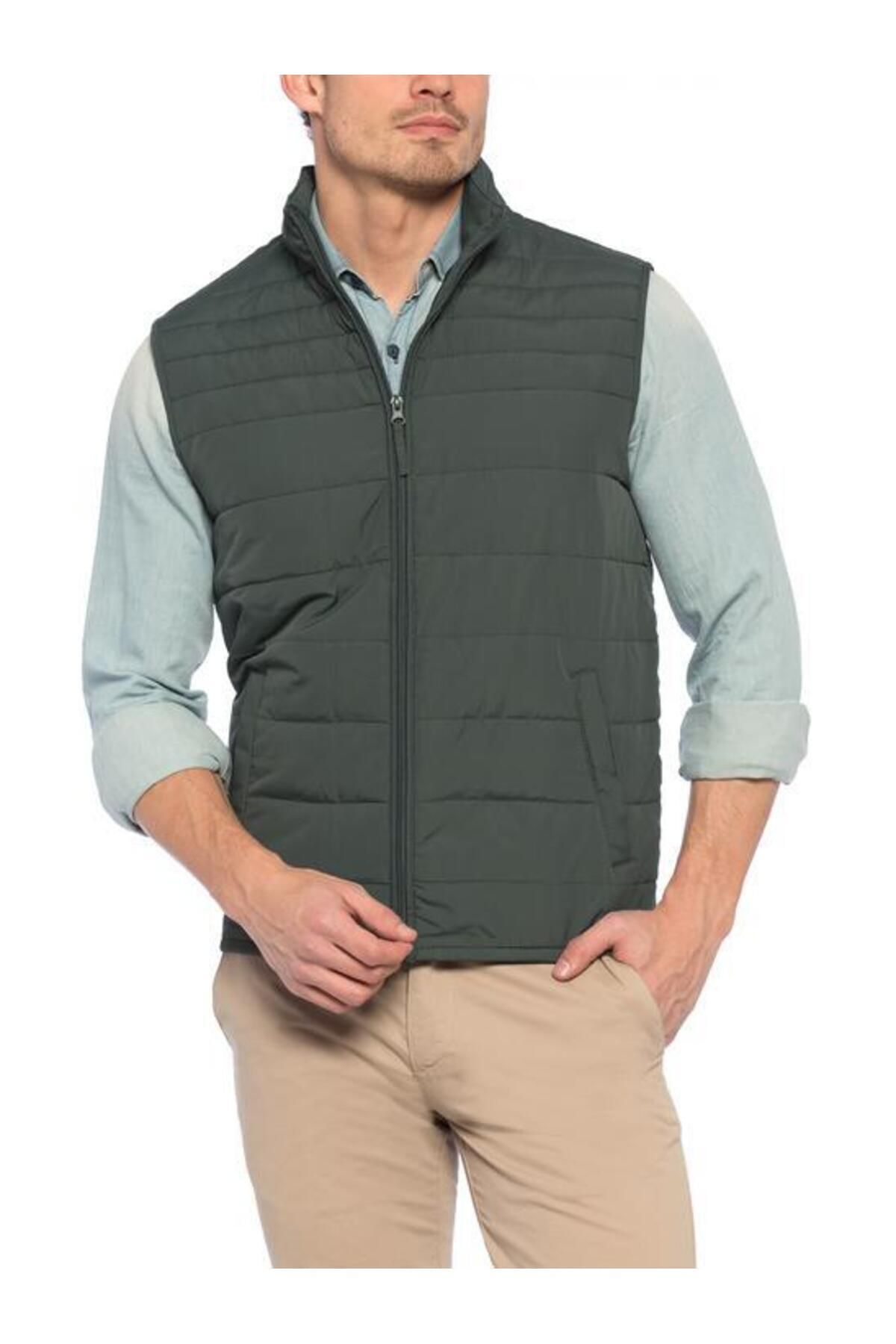 کاپشن مردانه راسته آستین استاندارد | ال سی وایکیکی LC Waikiki TYBTYBLCW7Y1658E8250308361180417890 - تصویر 5