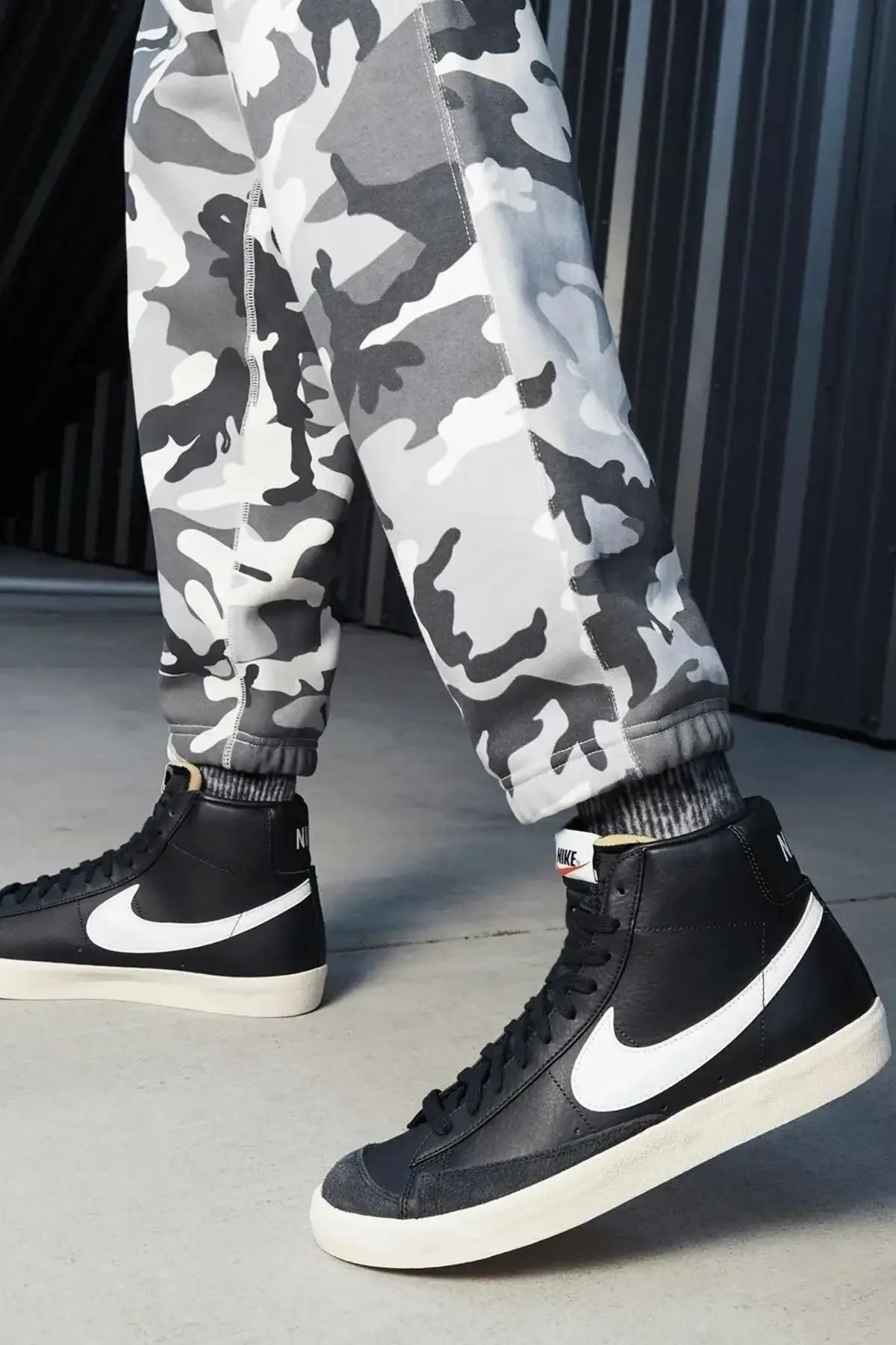 Nike blazer mid 77 black shop