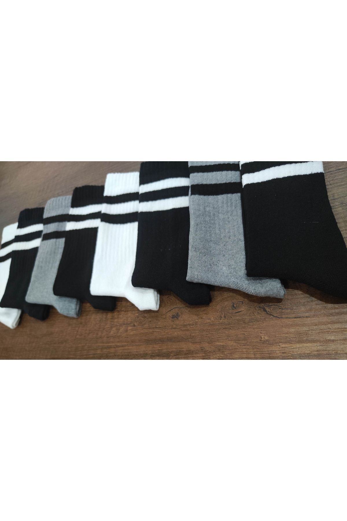 erceys-8 perechi șosete lungi pentru școală pentru copii, colegiu din bumbac 4