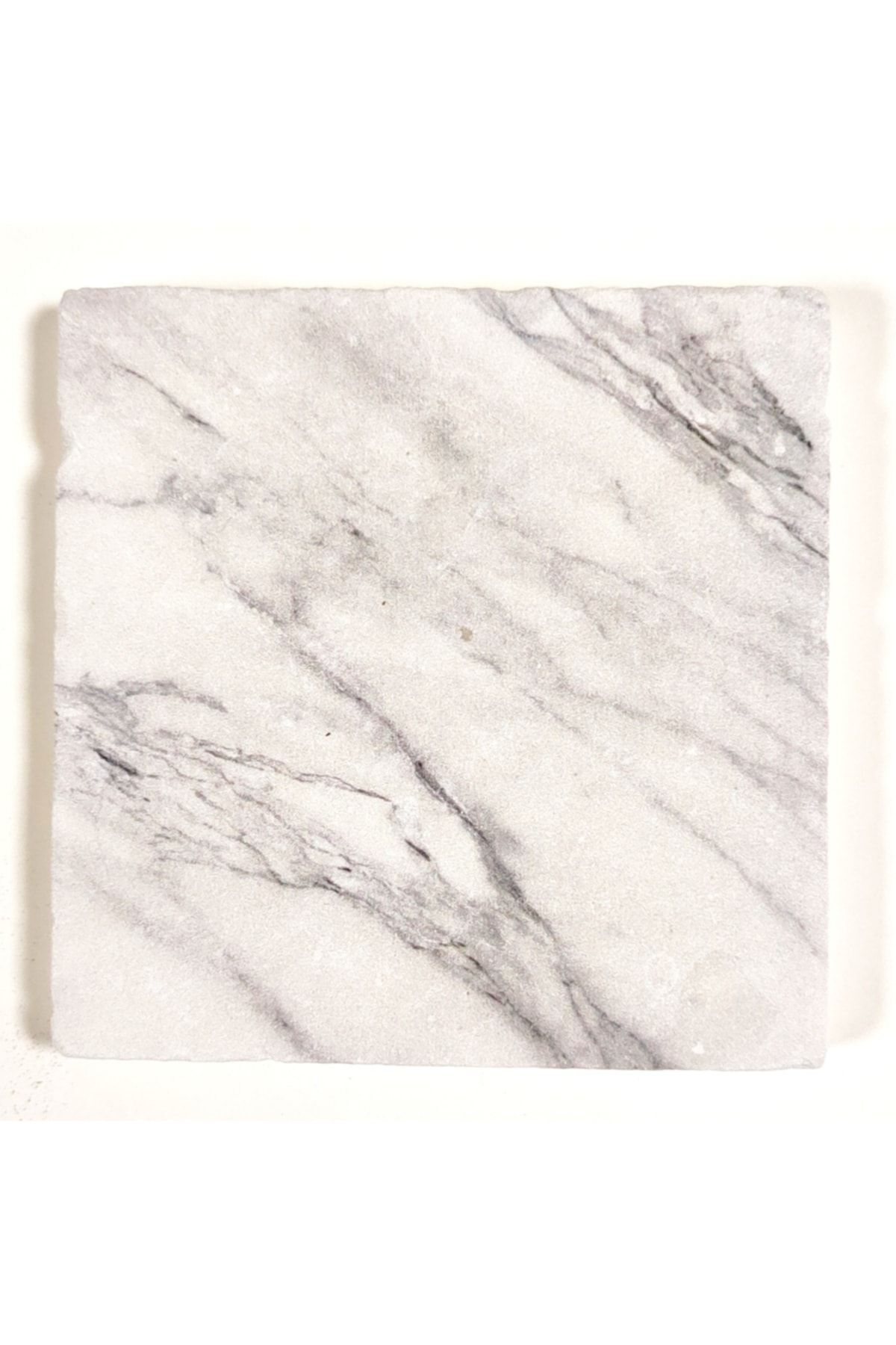 Natural Stone Bathroom Drain Cover Ornament with Decorative Figure Single 10x10 Cm