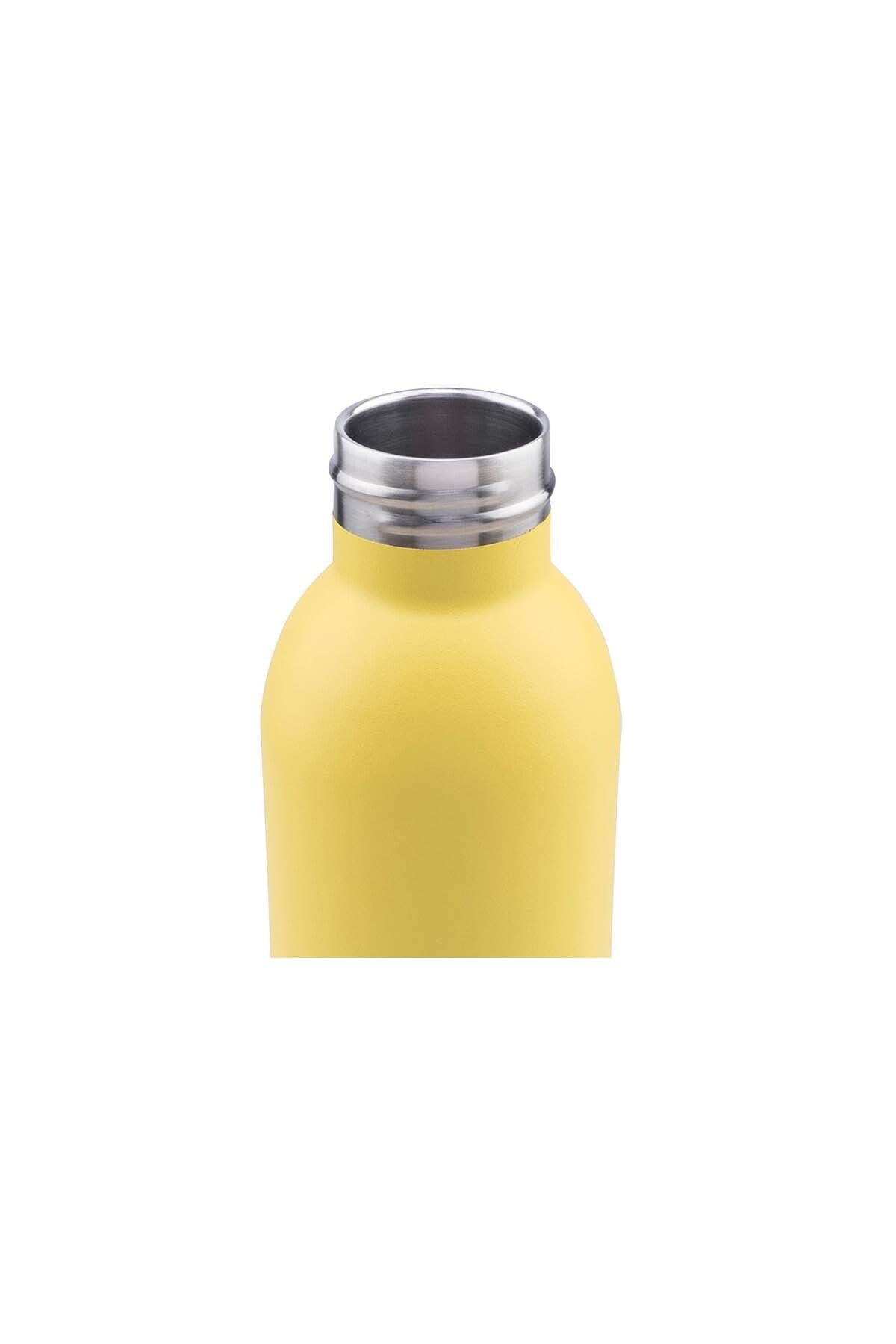 BUGATTI-Stainless Steel Velvet Twin Thermos - 500Ml Yellow 5