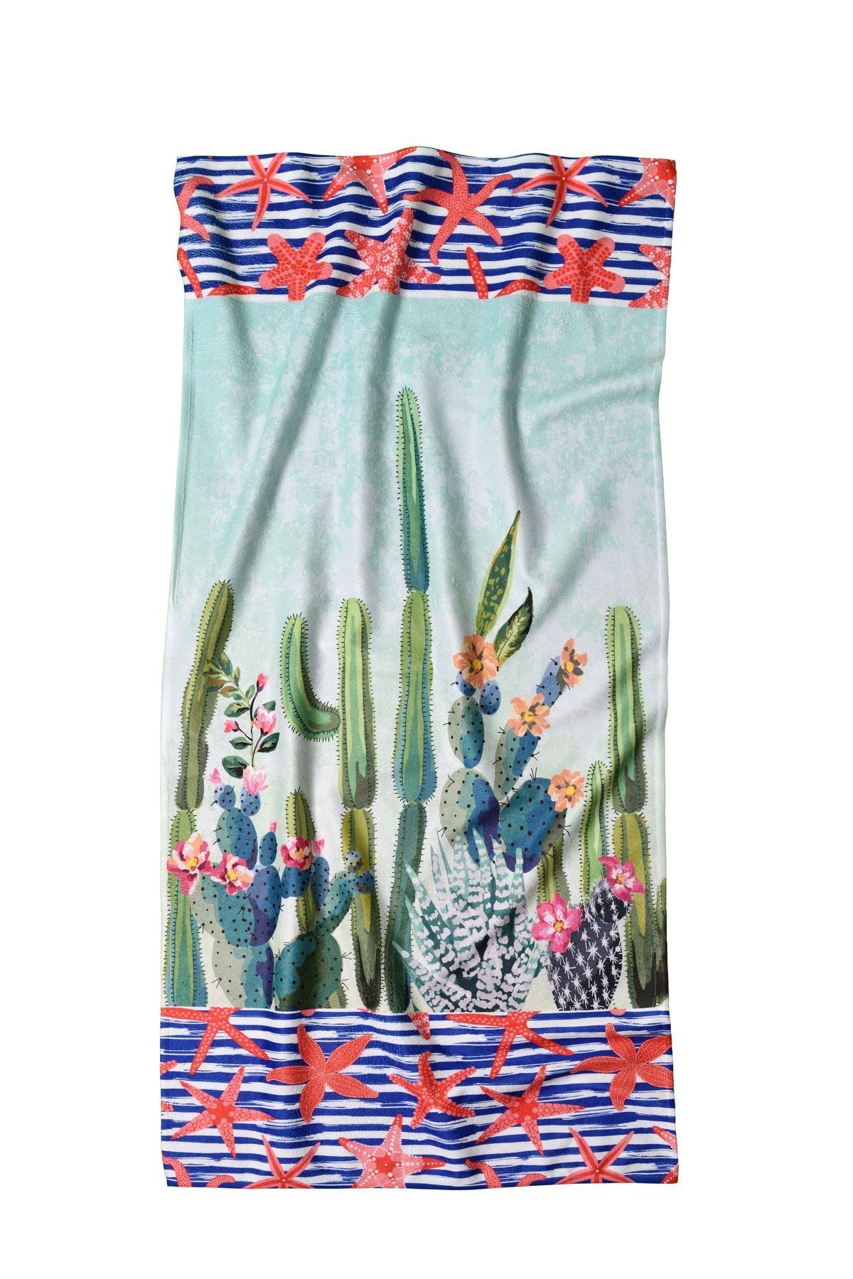 YORKADESIGN-Cactus Patterned Beach Towel 3