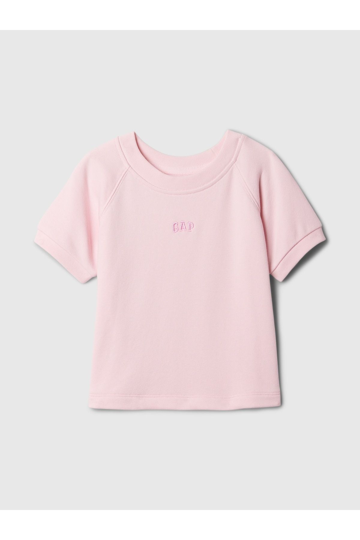 GAP Baby Girl Розовый свитшот с логотипом Mini Gap 409506