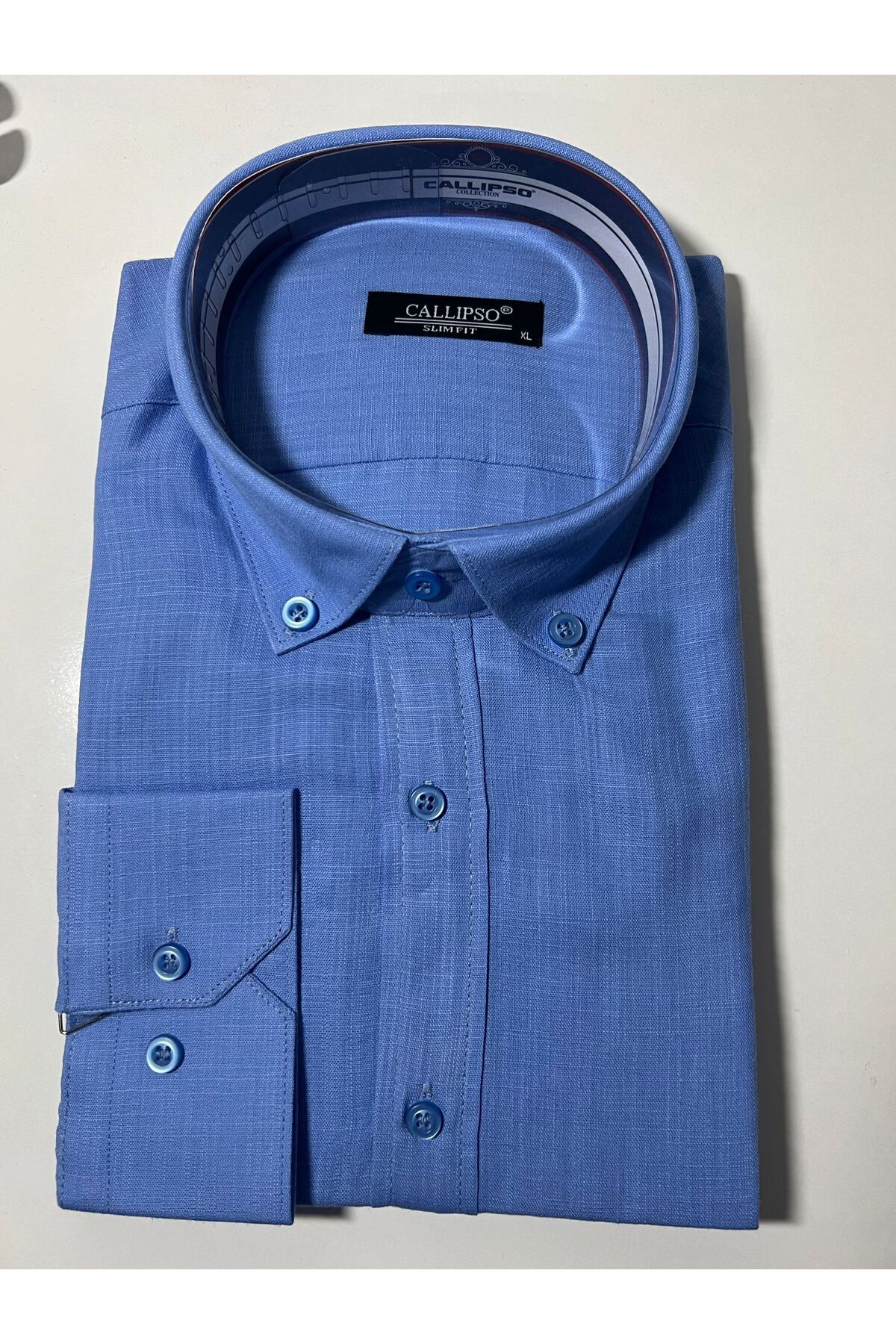 پیراهن  PiBeyazKetenGömlek