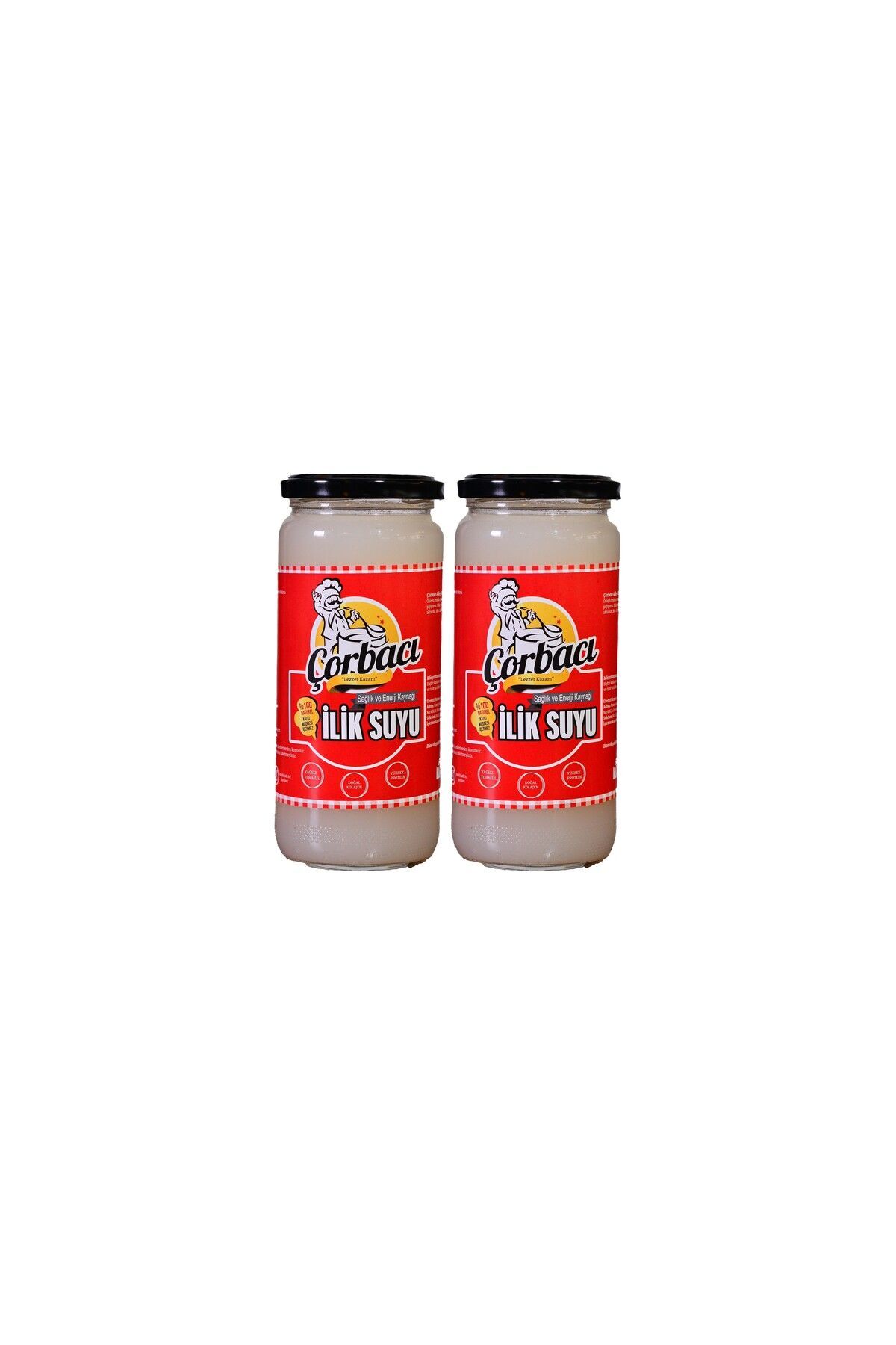 Çorbacı Ilik Suyu Sade 500ml 2’lİ Paket