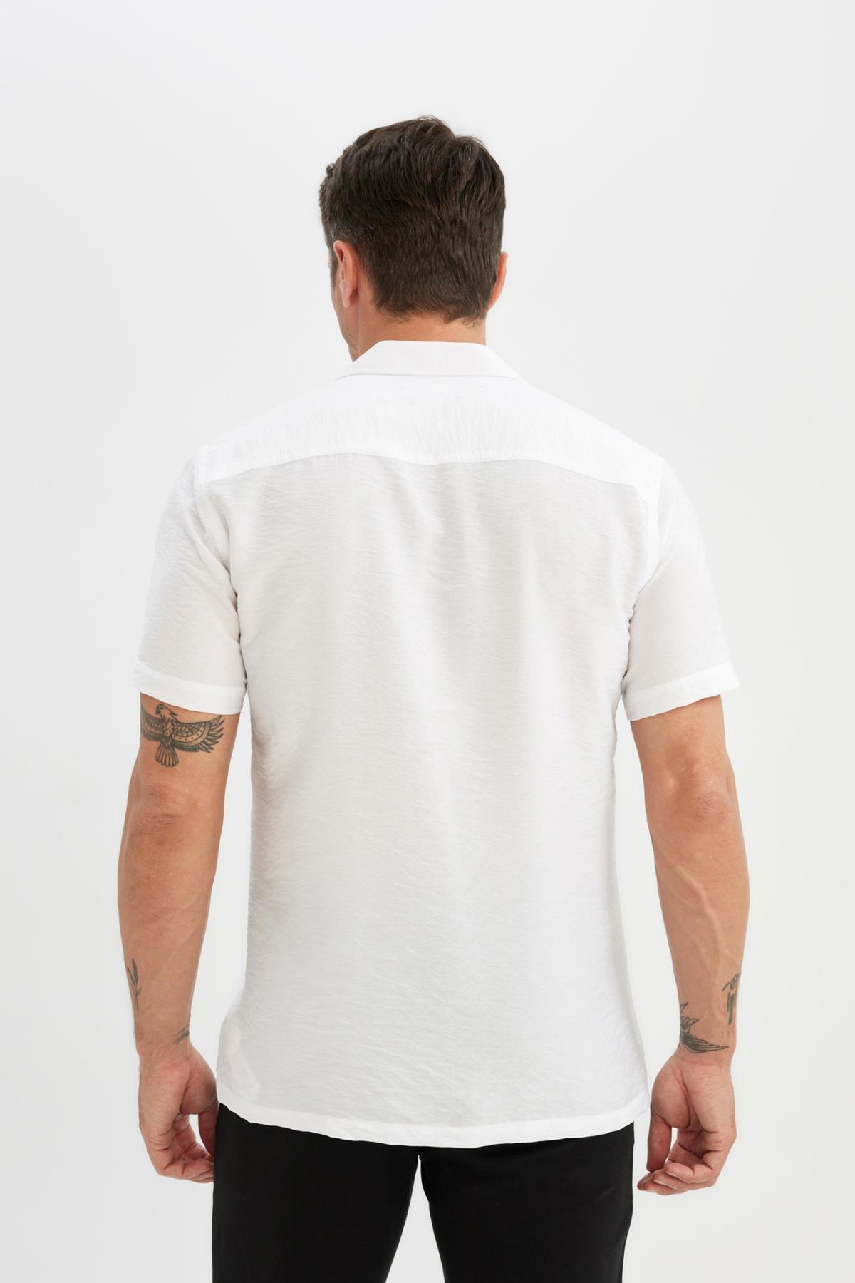 پیراهن مردانه دفاکتو | V8406AZ24SM Defacto - Image 6