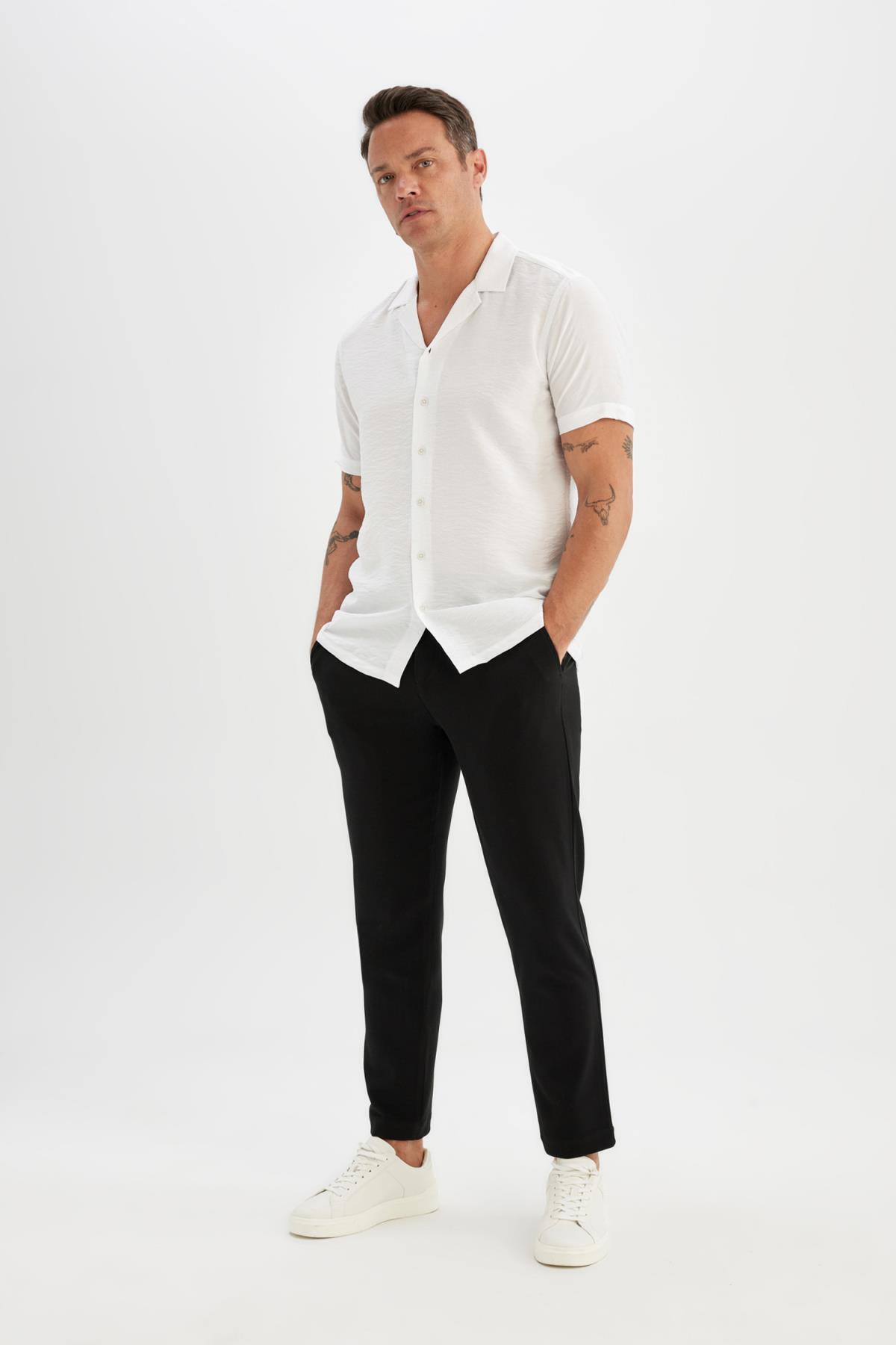 پیراهن مردانه دفاکتو | V8406AZ24SM Defacto - Image 2