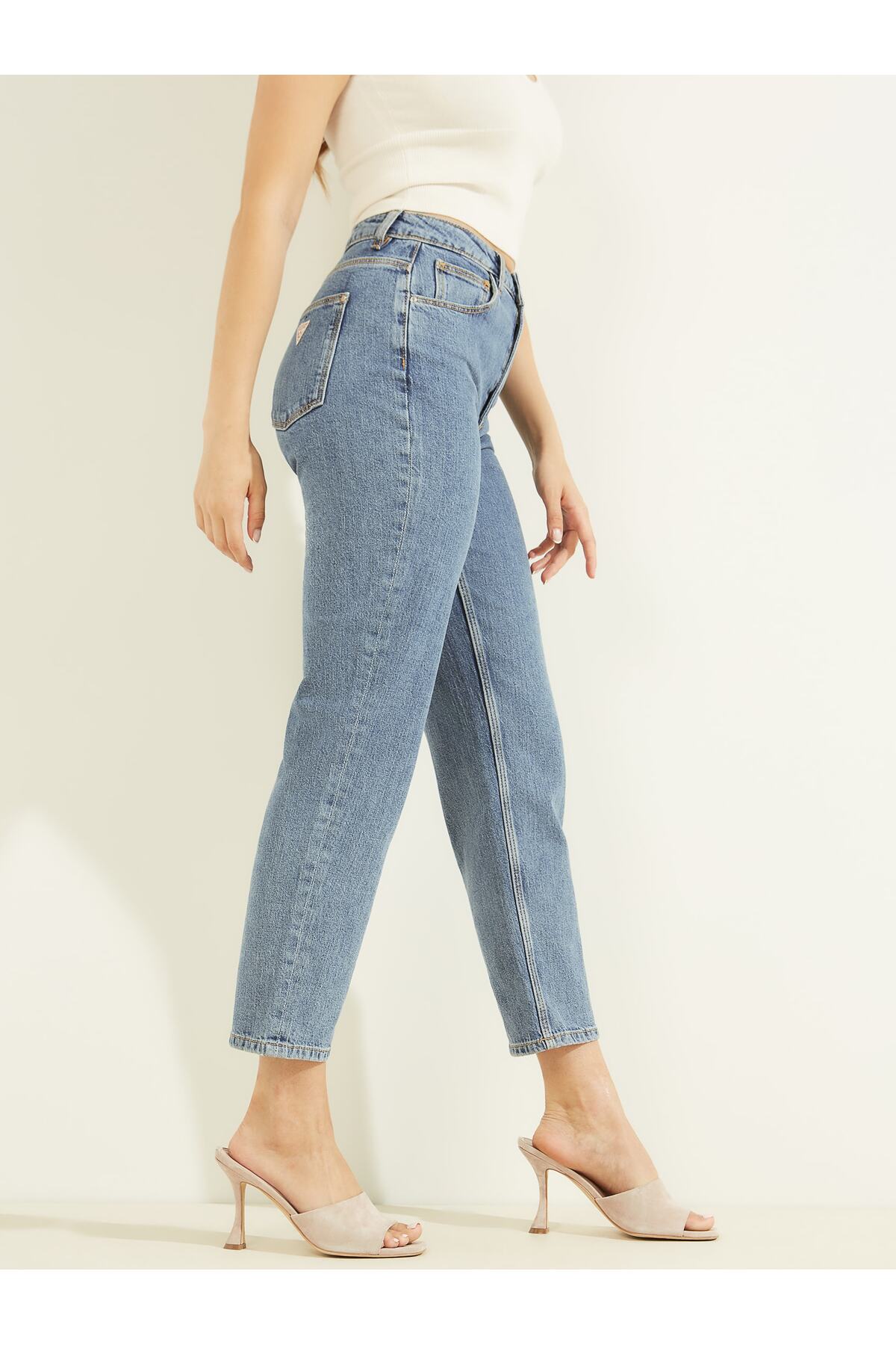 شلوار جین زنانه برند گس Guess اصل 828335 - تصویر 3