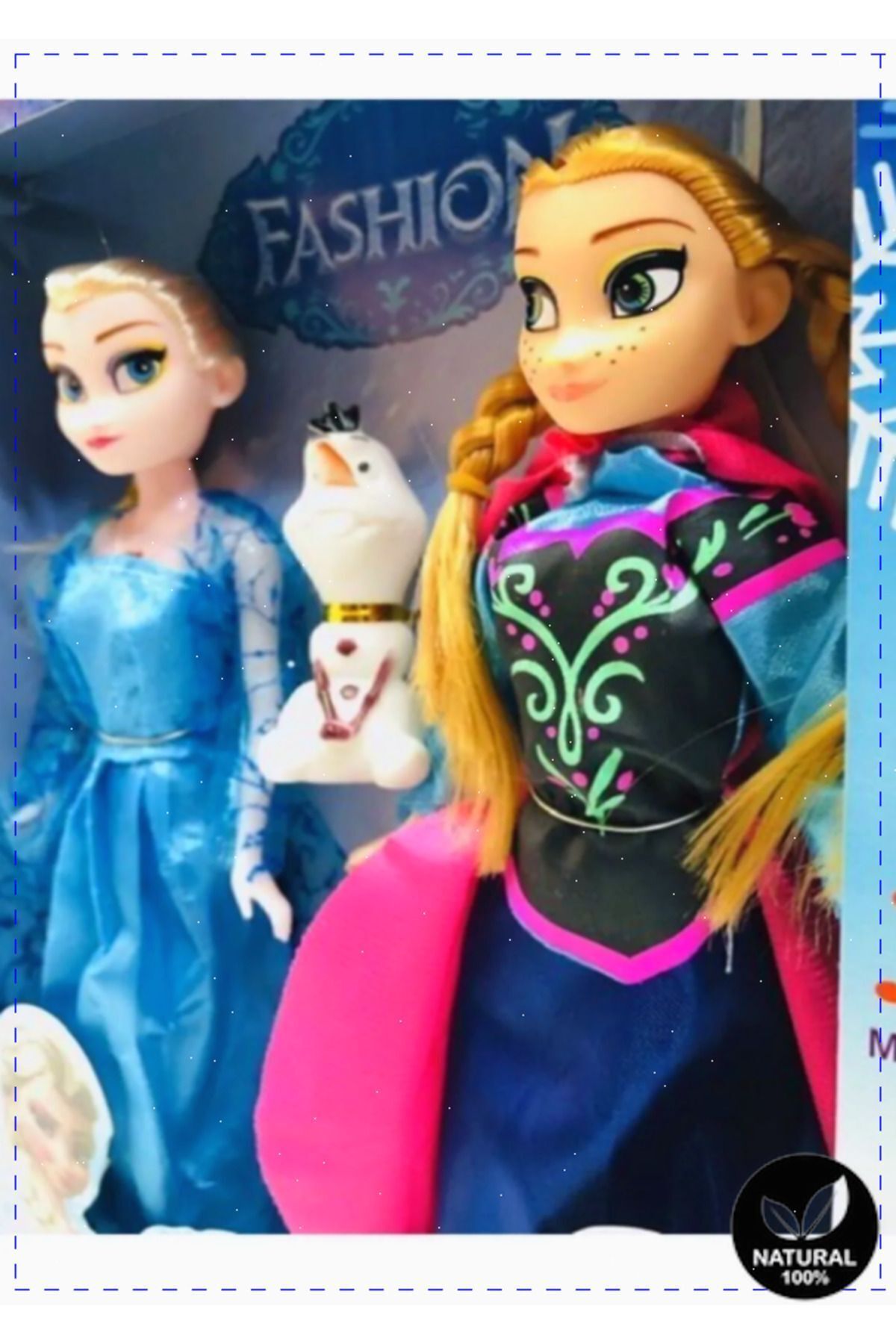 Genel Markalar Frozen Karlar Ülkesi Elsa Anna Olaf Müzikli Şarkı Söyleyen Et Bebek Kız Cocuk Erkek Cocuk Oyun fotoğrafı 2 (önizleme)