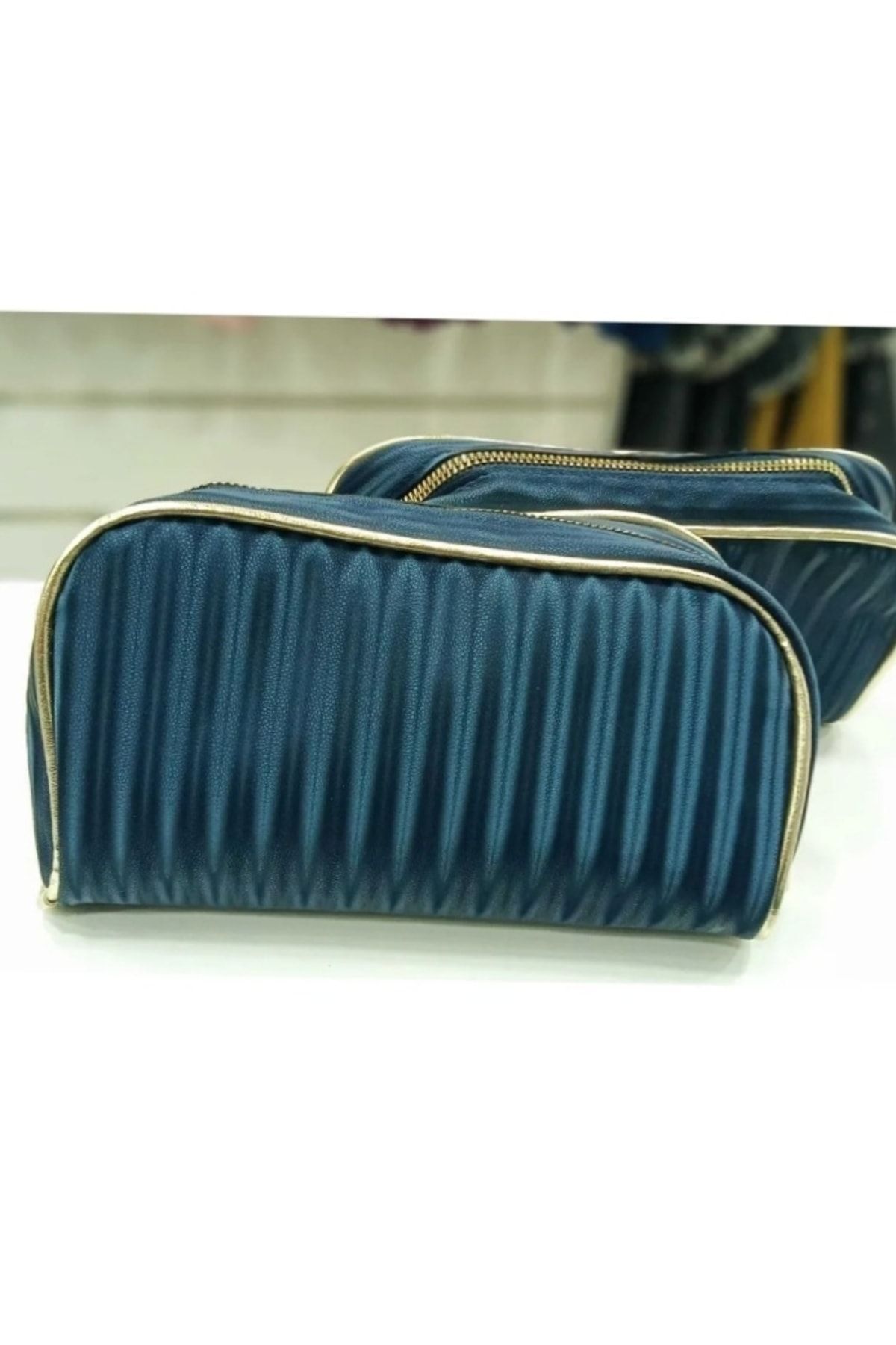 Oriflame Handbag Dark blue Plain Trendyol