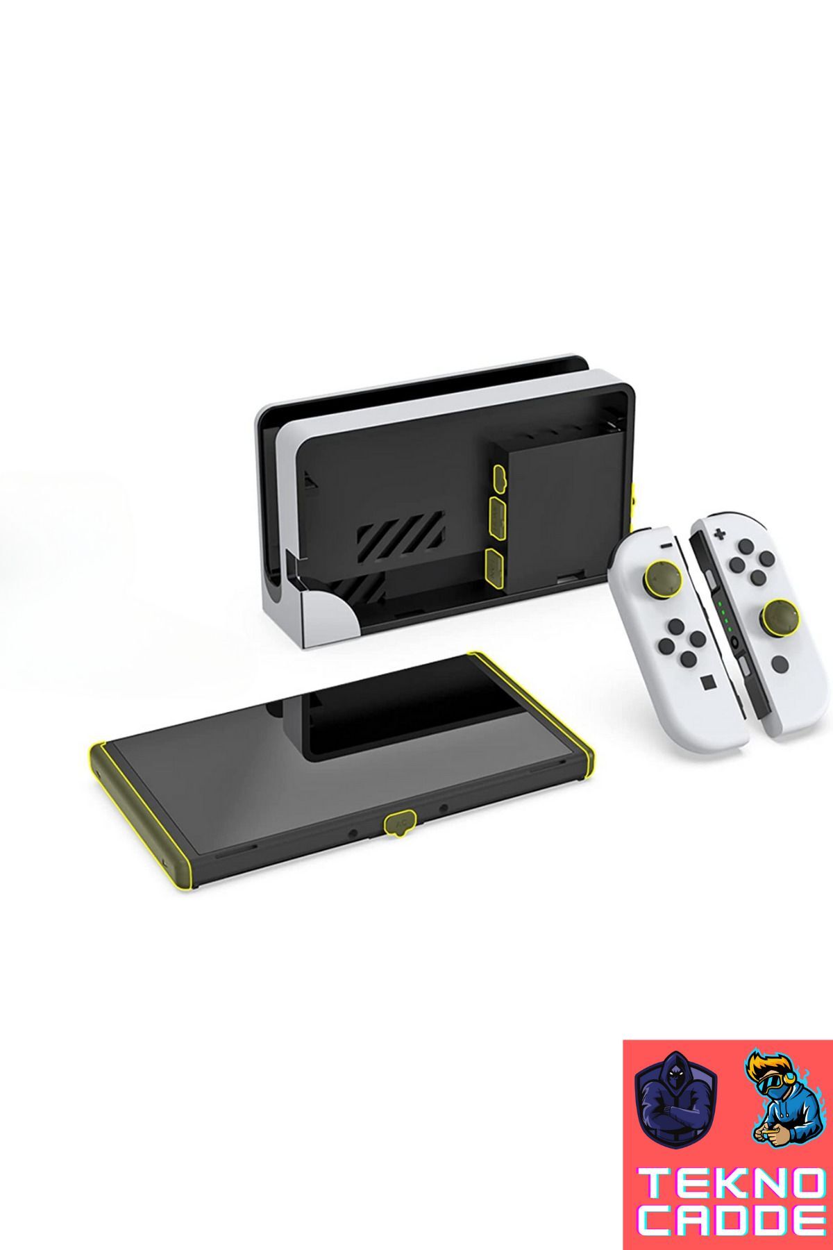 Nintendo Switch OLED 13in1 Toz Geçirmez Koruyucu Silikon Pad 4