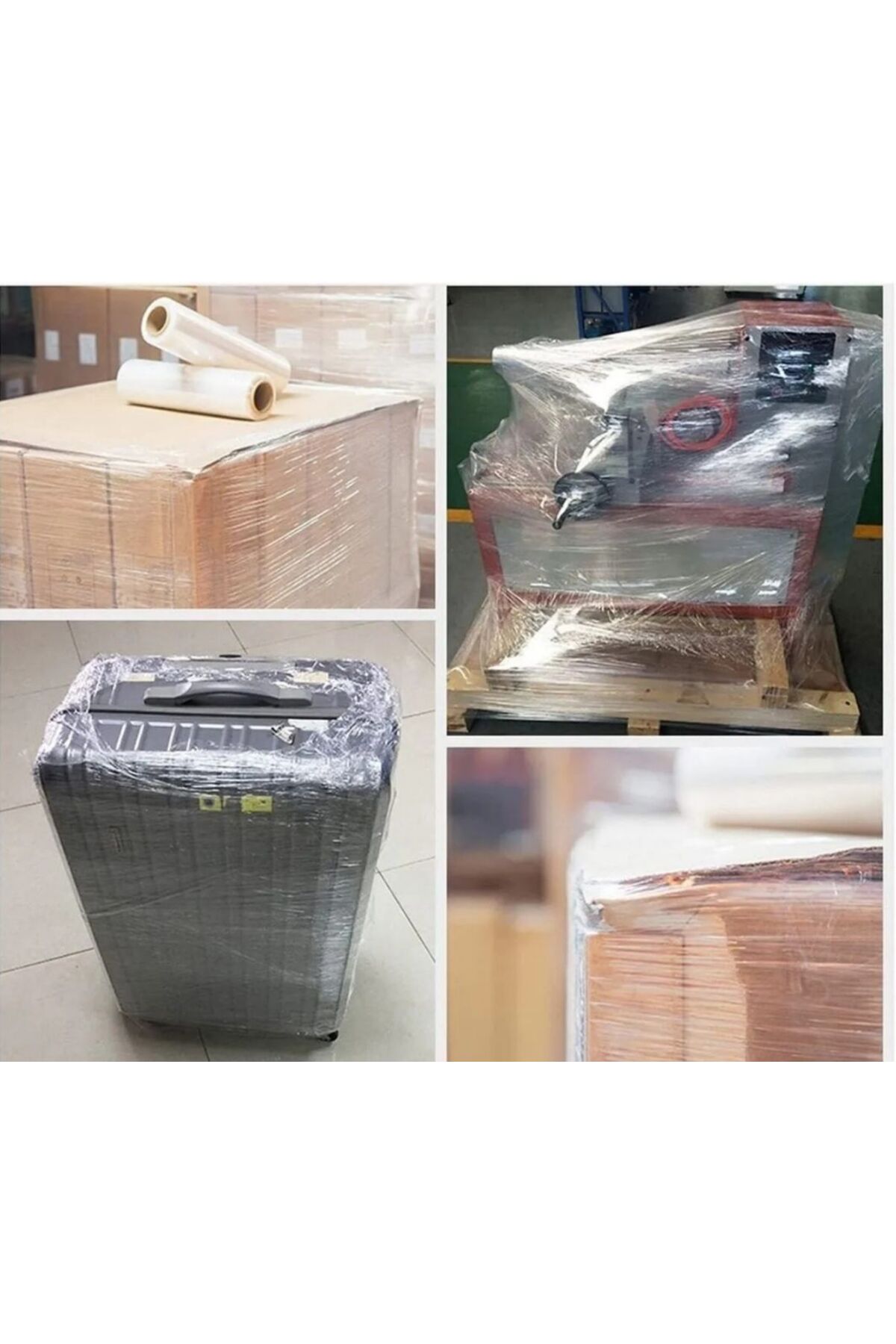 Streç film, Eşya - Mobilya - Ev Taşıma için Palet Streç Film, 50 cm en ,300 metre sarım, 17 micron