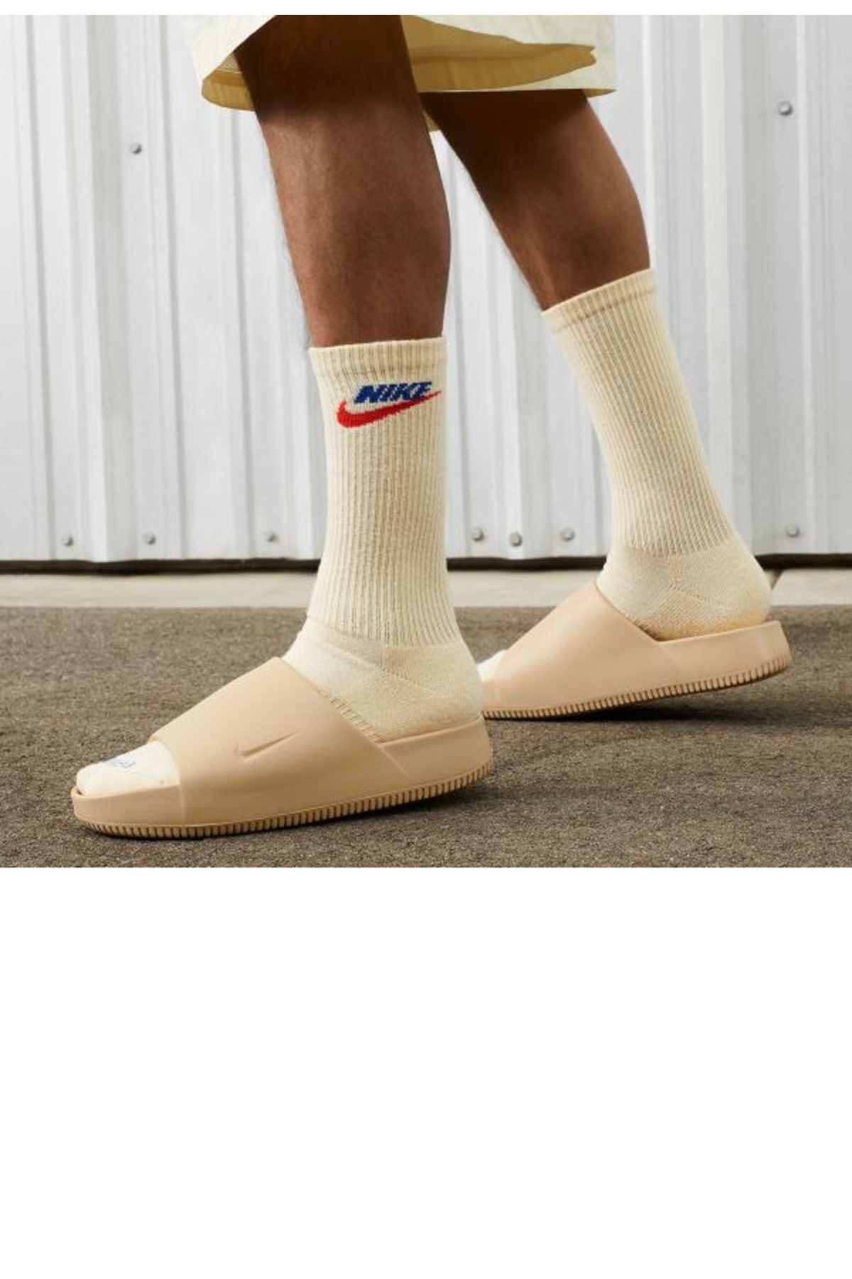 Nike socks and slides deals