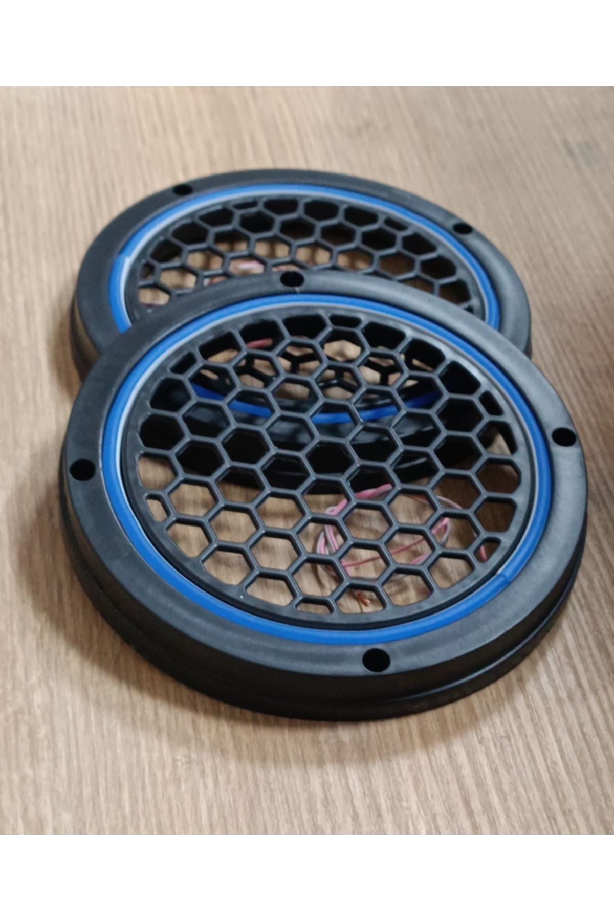 POZART AUDİO SYSTEMS 16cm Mavi Neon Işıklı Hoparlör ve Midrange Kapağı 1takım (2adet) Vidalanabilir