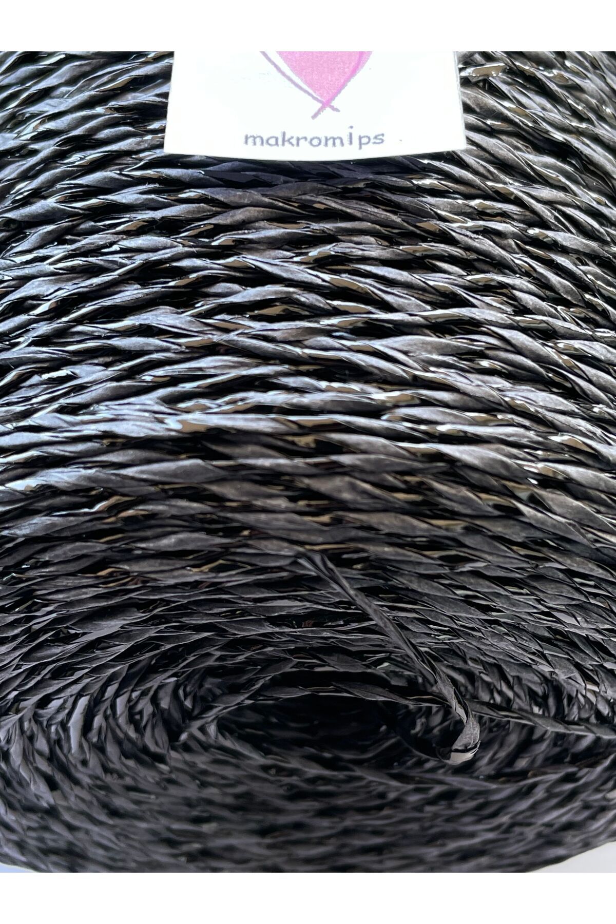 Makromİps-PREMIUM TWISTED METALLIC PAPER - GLOSSY POLYESTER BAG (250gr/420m) DECORATION PACKAGE STRING 5