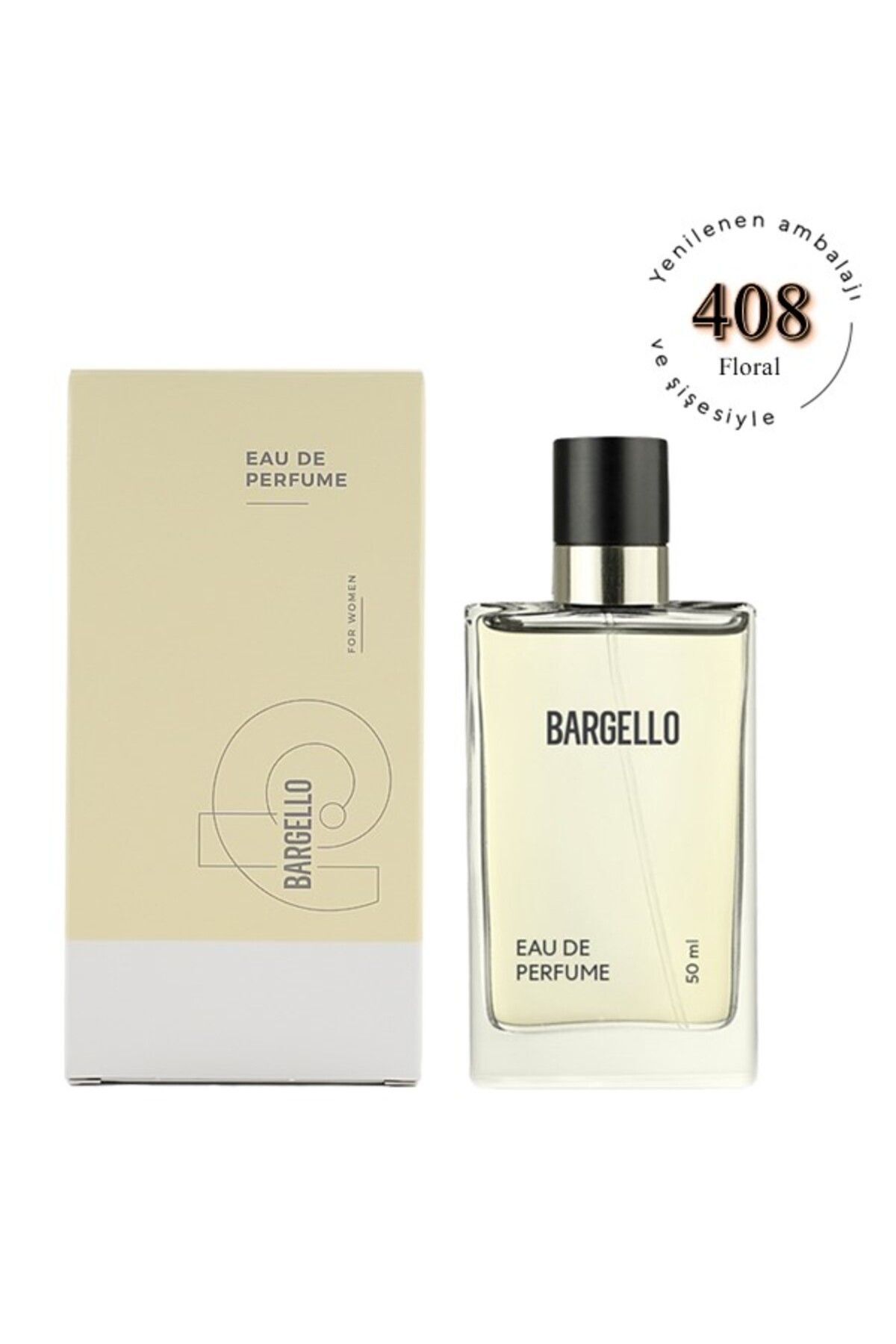 عطر زنانه 408 Edp 50 ml گلدار Bargello