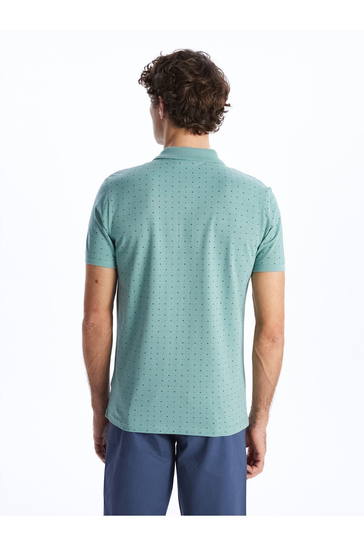 تیشرت مردانه سبز ال سی وایکیکی | S41447Z8 اورجینال - تصویر 5